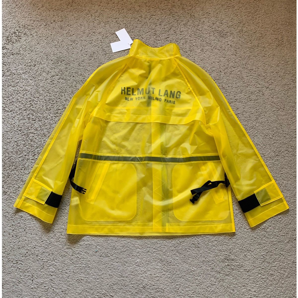 Helmut Lang HELMUT LANG LOGO TECH JACKET Size US XL / EU 56 / 4 - 16 Thumbnail