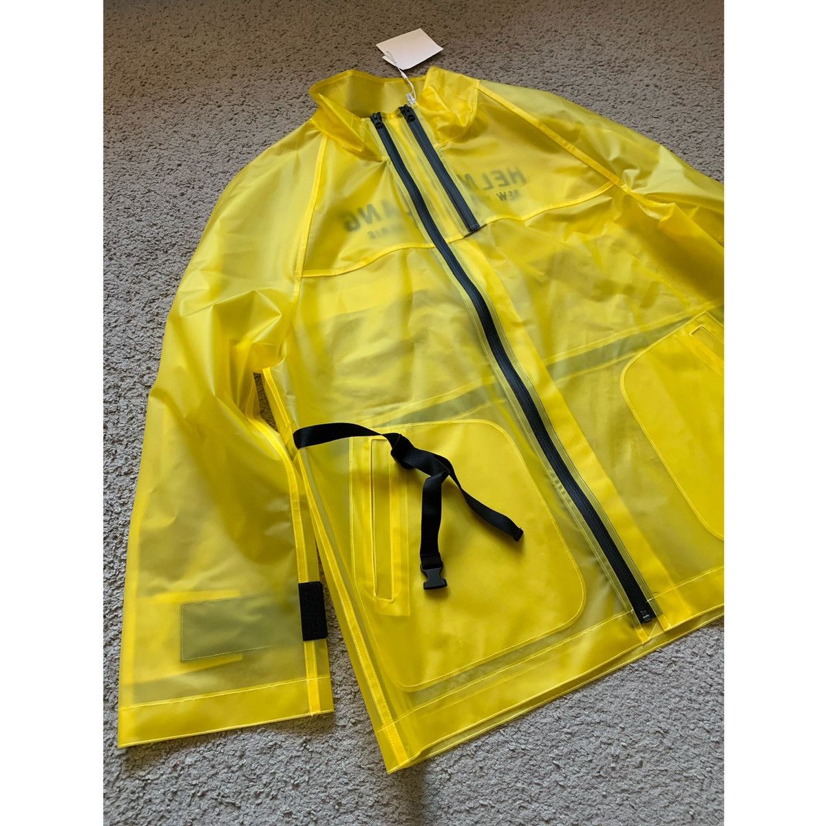 Helmut Lang HELMUT LANG LOGO TECH JACKET Size US XL / EU 56 / 4 - 9 Thumbnail