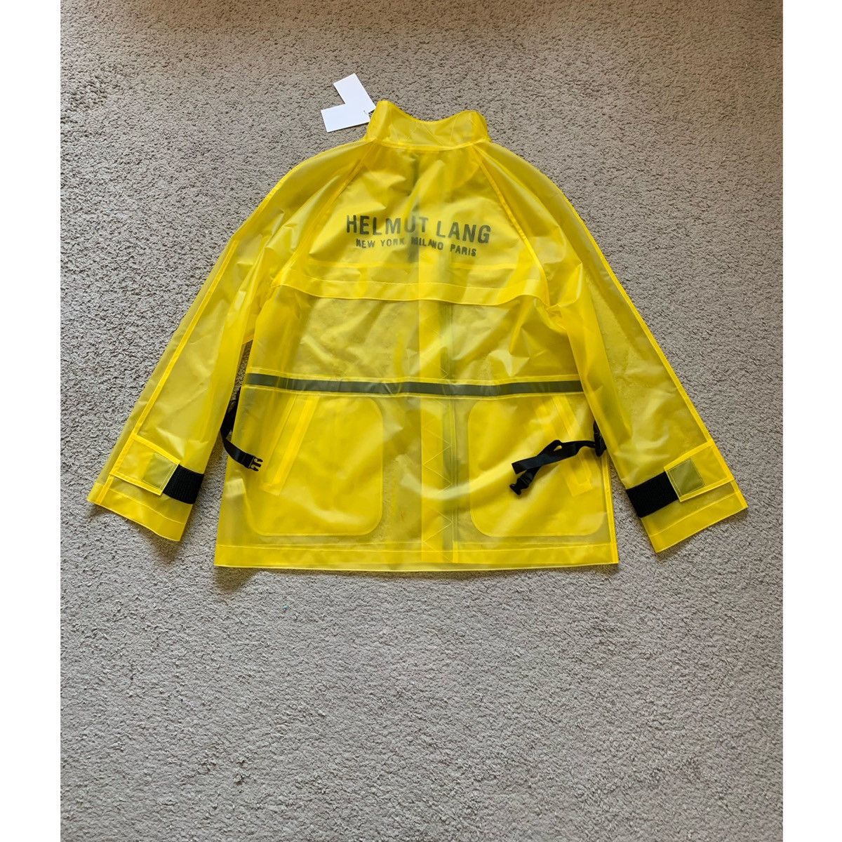 Helmut Lang HELMUT LANG LOGO TECH JACKET Size US XL / EU 56 / 4 - 15 Thumbnail