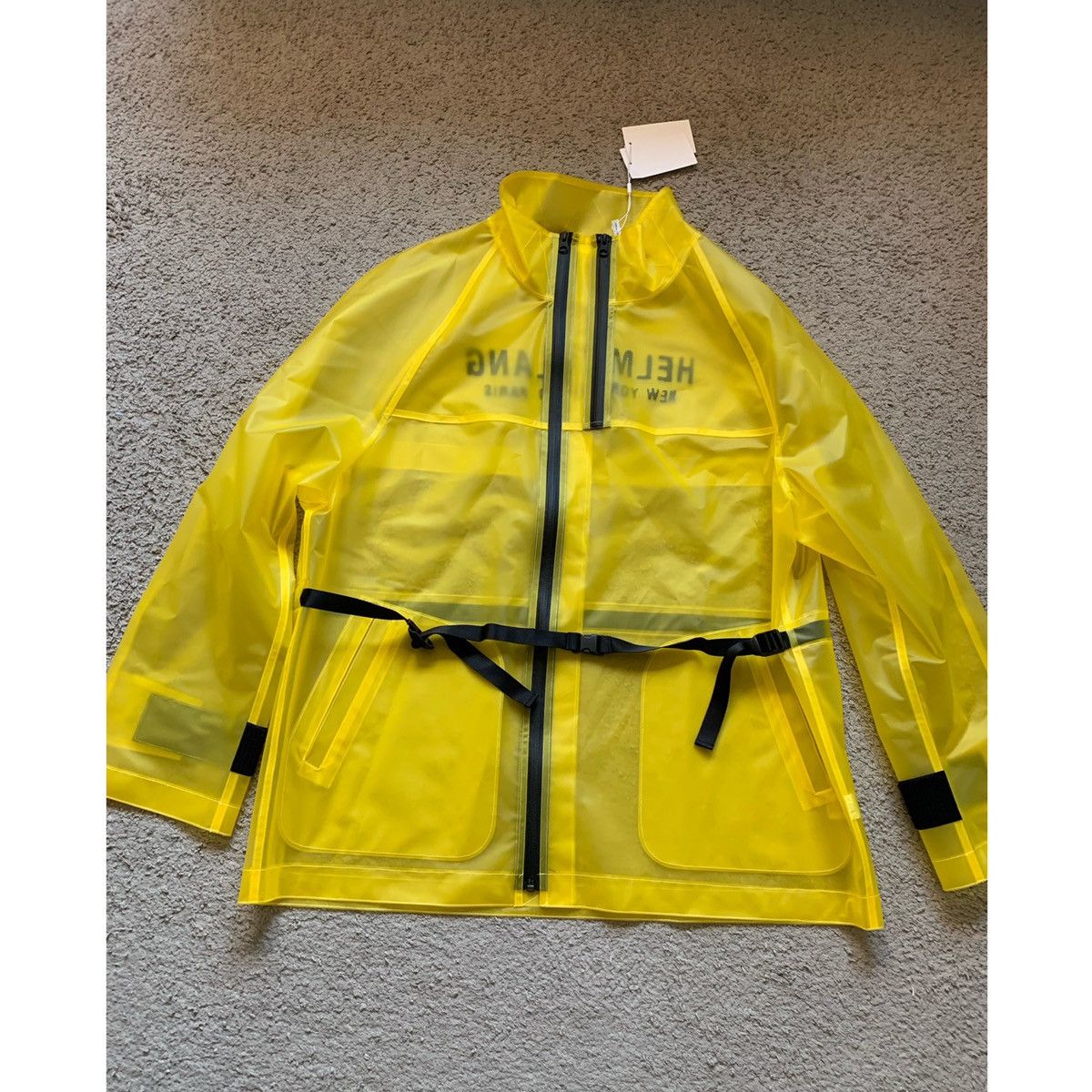 Helmut Lang HELMUT LANG LOGO TECH JACKET Size US XL / EU 56 / 4 - 8 Thumbnail