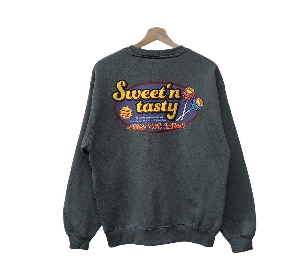 Japanese Brand SWEET N TASTY CHUPA CHIPS CANDY SWEATSHIRTS Size US L / EU 52-54 / 3 - 1 Thumbnail