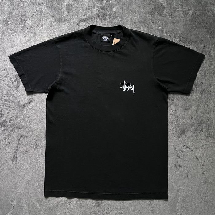 Stussy Stussy Fallen Angel Pigment Dyed Tee - Black | Grailed