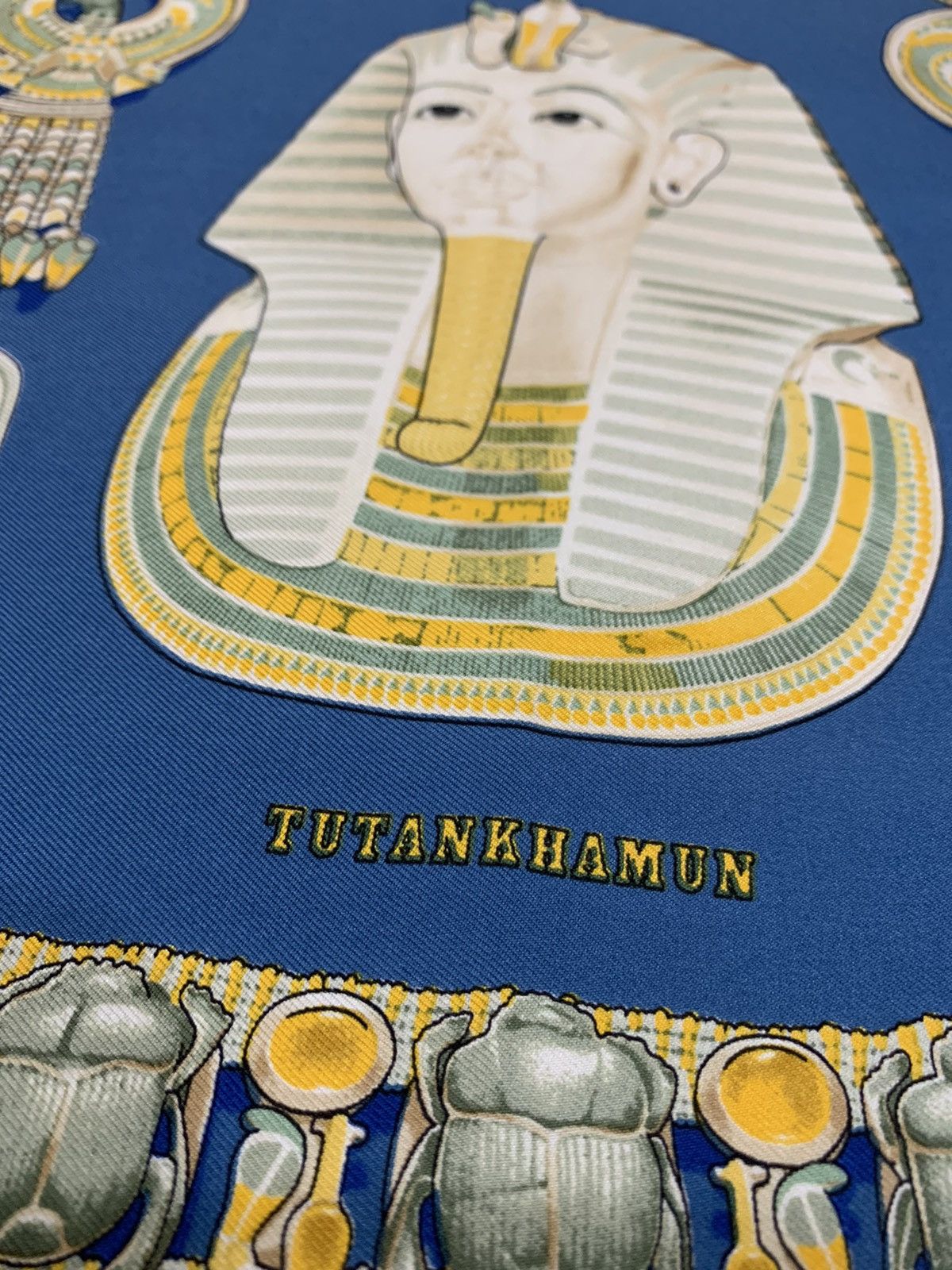 Hermes HERMES TUTANKHAMUN SILK HANDKERCHIEF Size ONE SIZE - 5 Thumbnail
