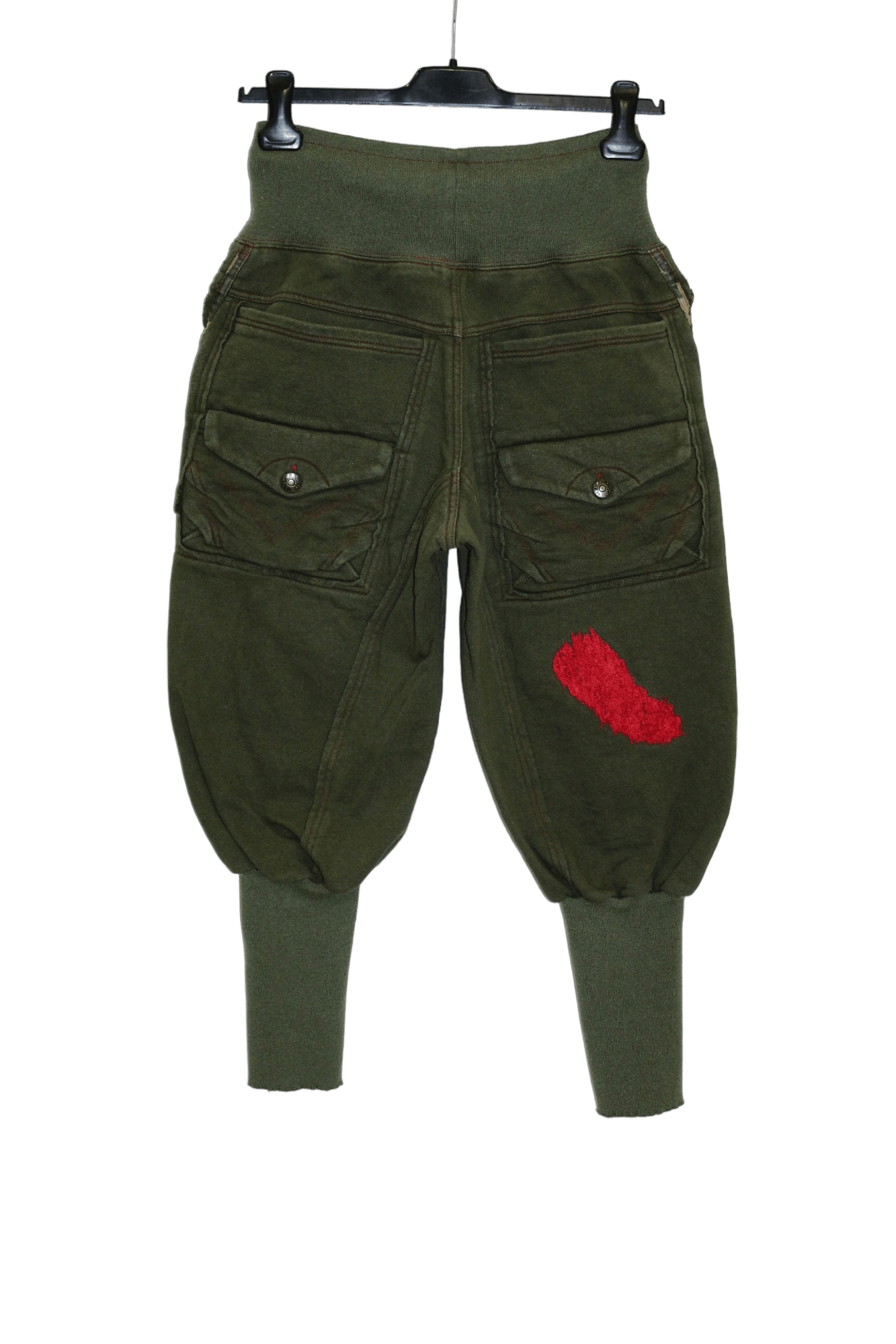 20471120 VTG 80s Chic On A Mission Design Balloon Joggers in Military Size 25" / US 0 / IT 36 - 6 Thumbnail