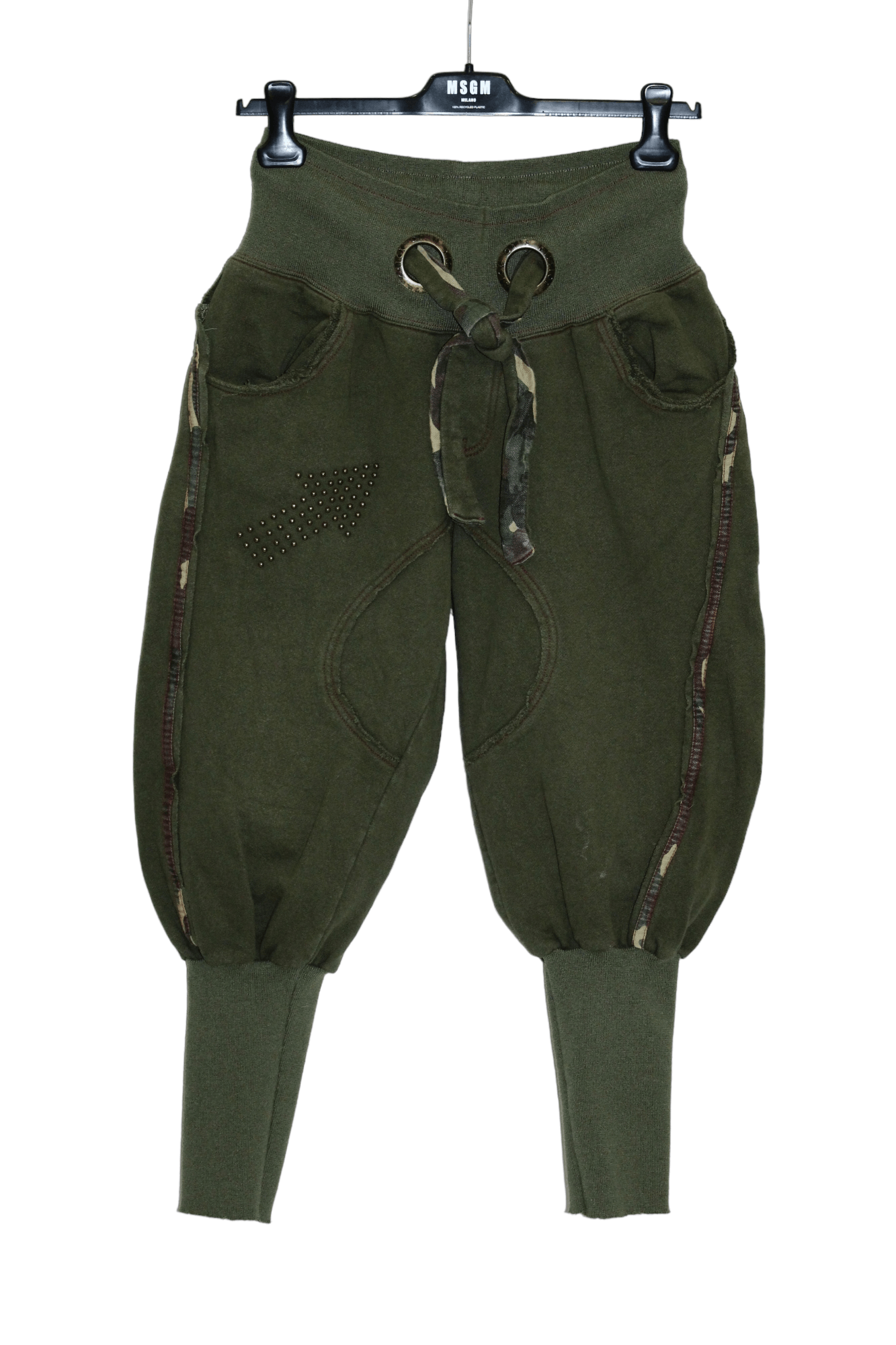 20471120 VTG 80s Chic On A Mission Design Balloon Joggers in Military Size 25" / US 0 / IT 36 - 1 Thumbnail