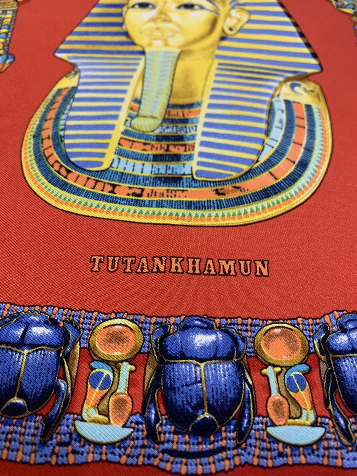 Hermes HERMES TUTANKHAMUN SILK HANDKERCHIEF Size ONE SIZE - 5 Thumbnail