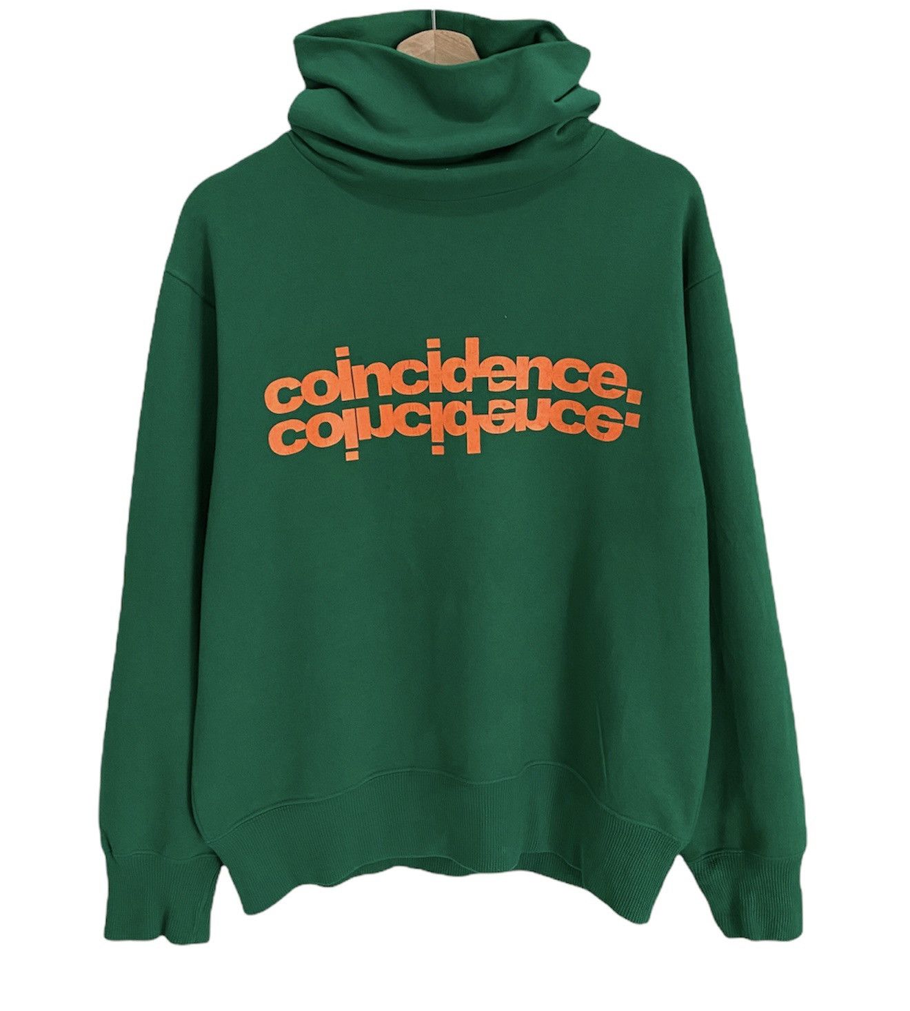 Hysteric Glamour 🔥COINCIDENCE STREETWEAR TURTLENECK SWEATSHIRT HYPE FASHION Size US M / EU 48-50 / 2 - 1 Thumbnail