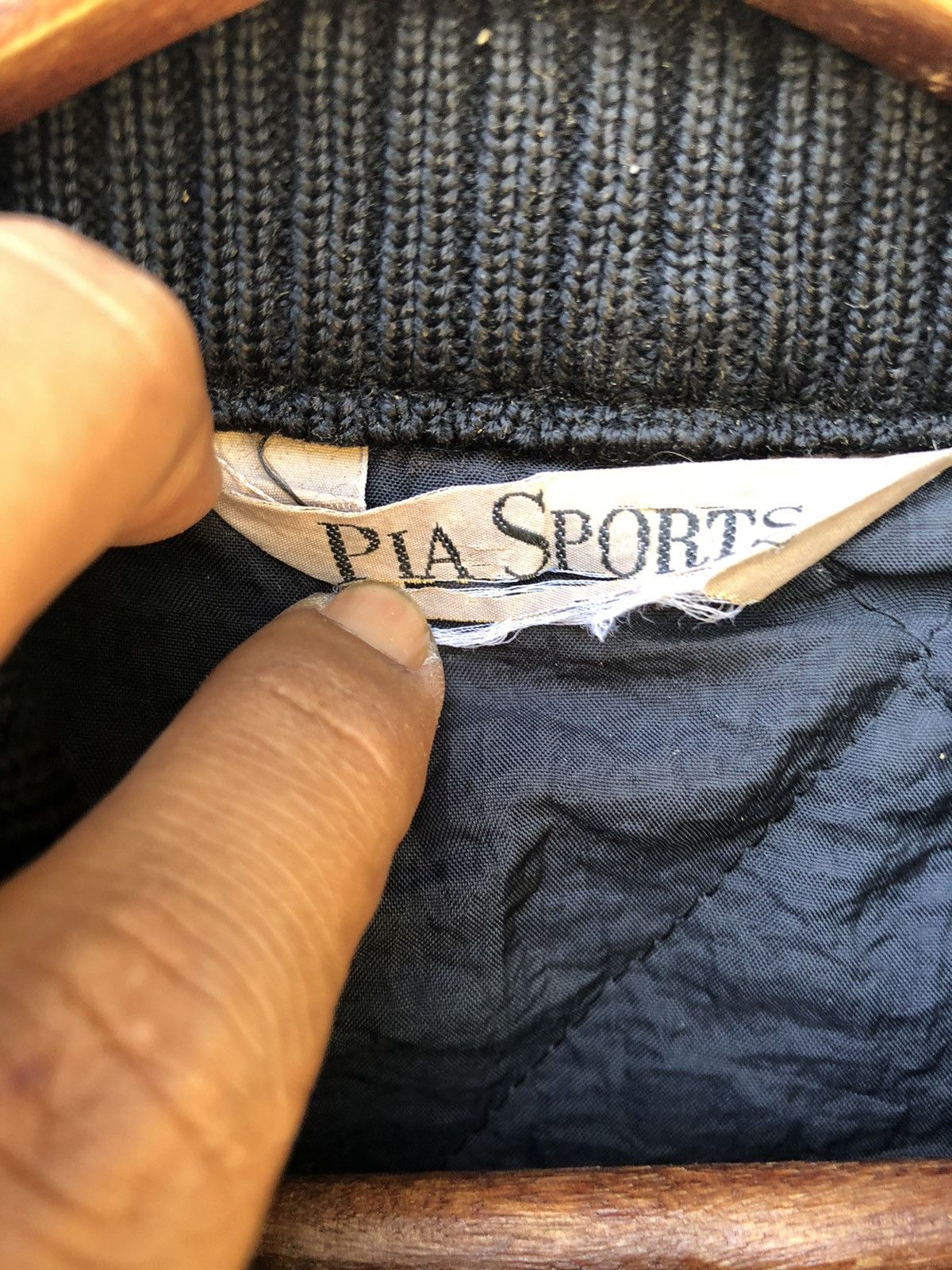 Japanese Brand Japanese brand Vintage PIA SPORT varsity jacket Size US L / EU 52-54 / 3 - 3 Thumbnail