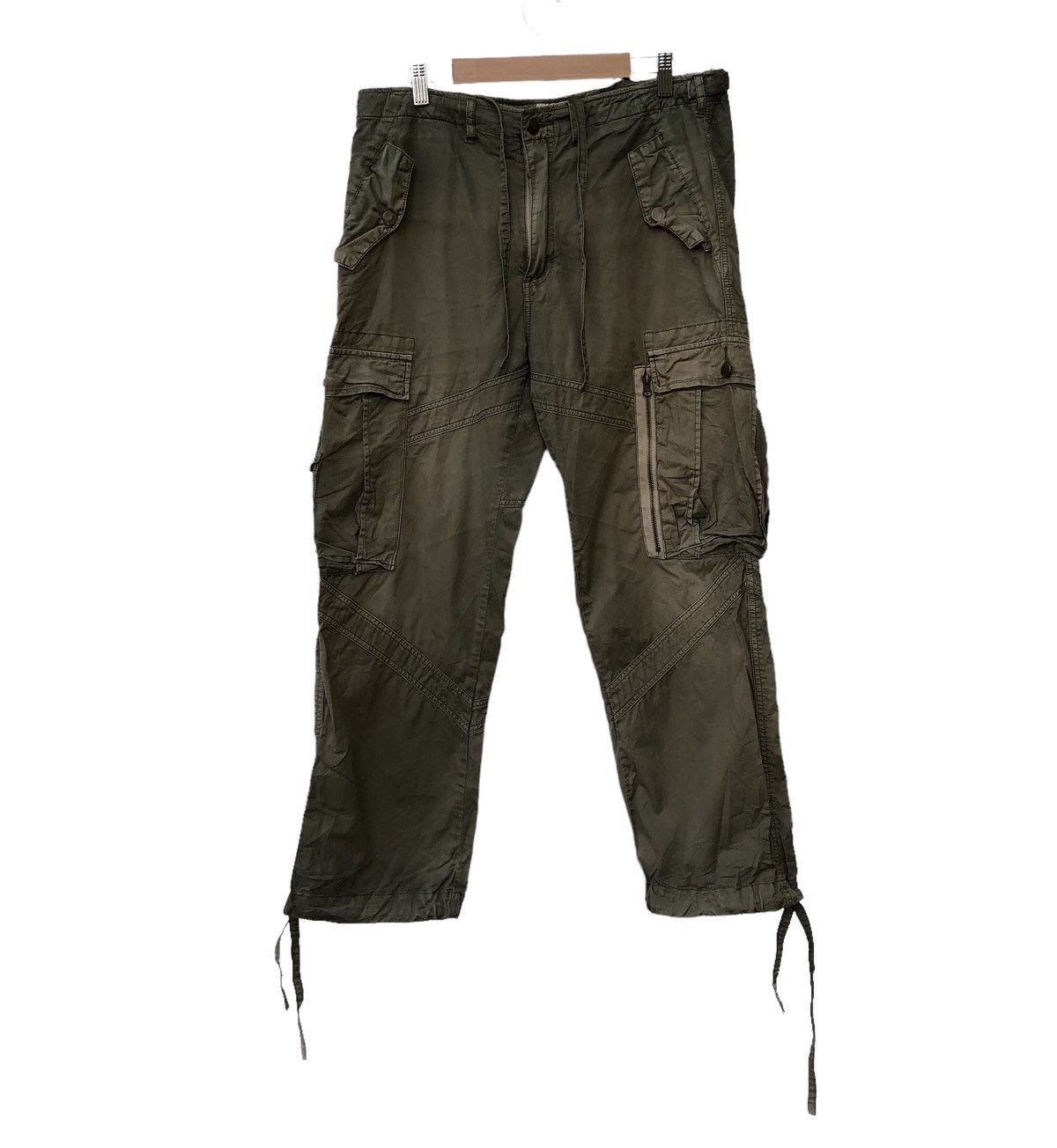 image of Vintage Artinero Cargo Pant in Brown, Men's (Size 33)