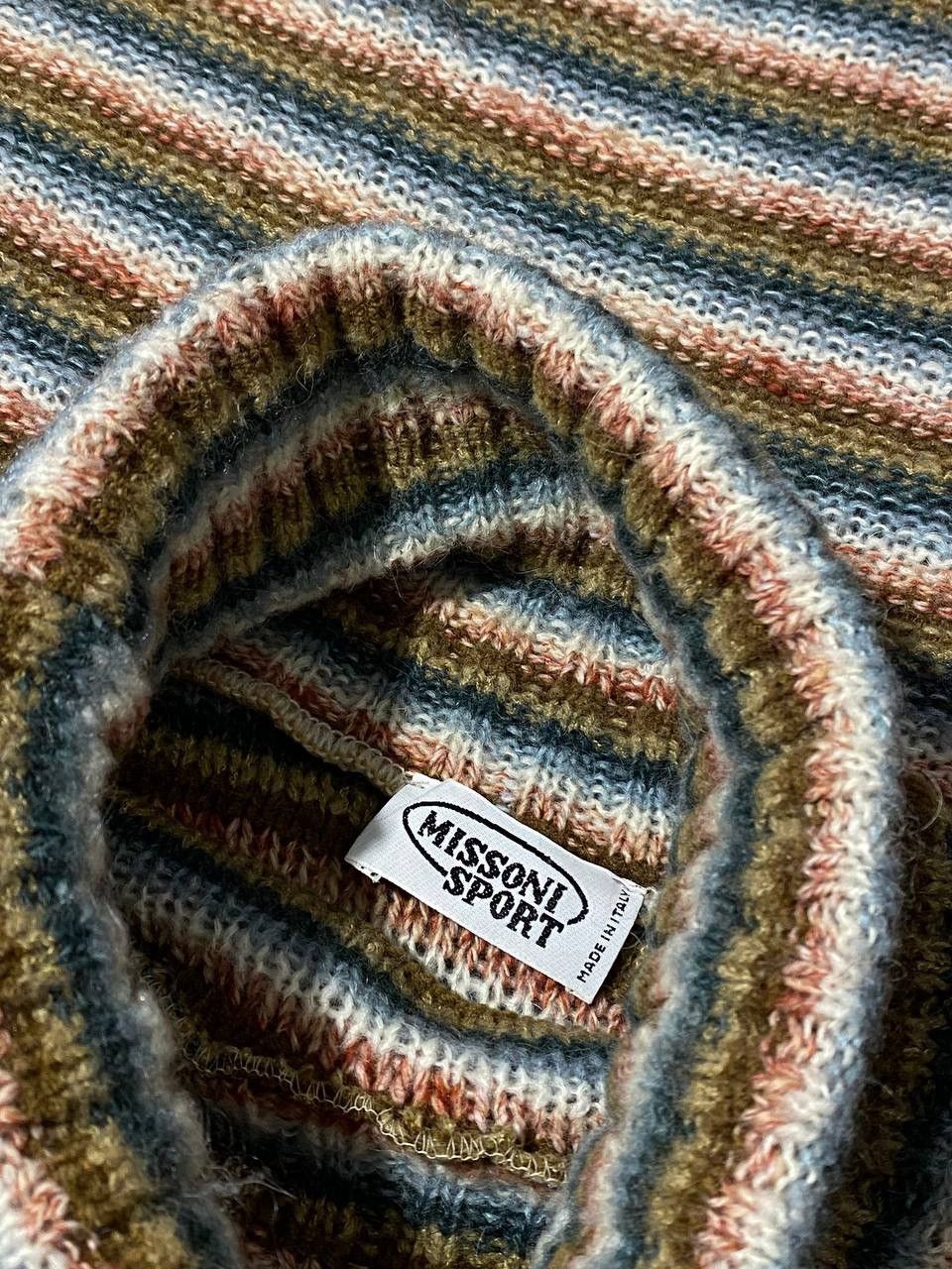 Missoni Missoni Multicoloured Vintage Knit Sweater Size L / US 10 / IT 46 - 5 Thumbnail