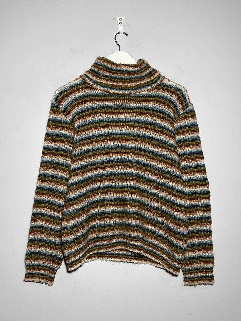 Missoni Missoni Multicoloured Vintage Knit Sweater Size L / US 10 / IT 46 - 2 Thumbnail