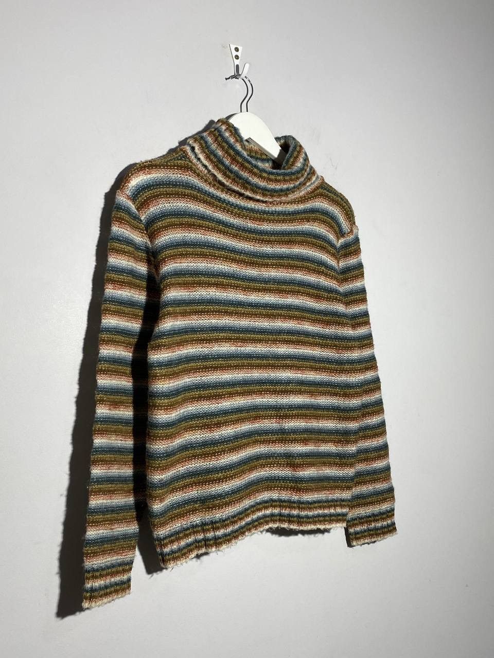 Missoni Missoni Multicoloured Vintage Knit Sweater Size L / US 10 / IT 46 - 3 Thumbnail