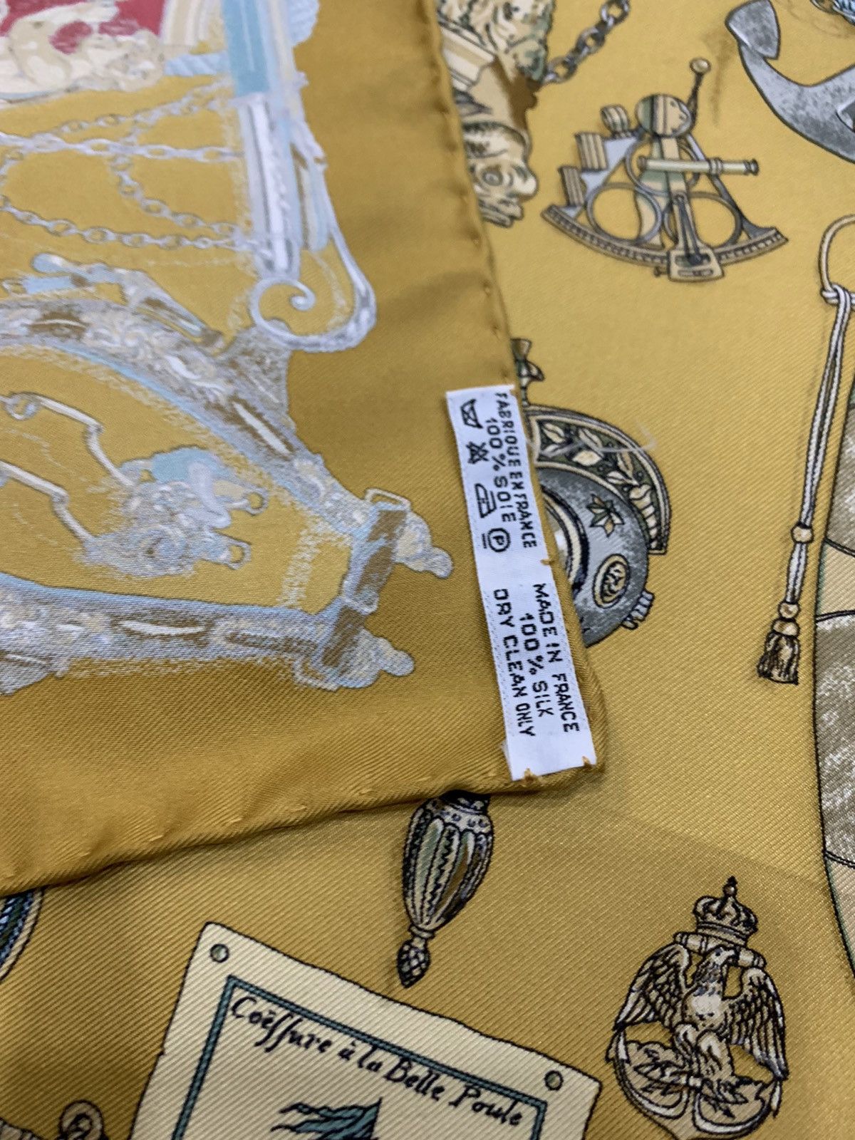 Hermes HERMES MUSEE BY LEDOUX SILK HANDKERCHIEF Size ONE SIZE - 10 Thumbnail