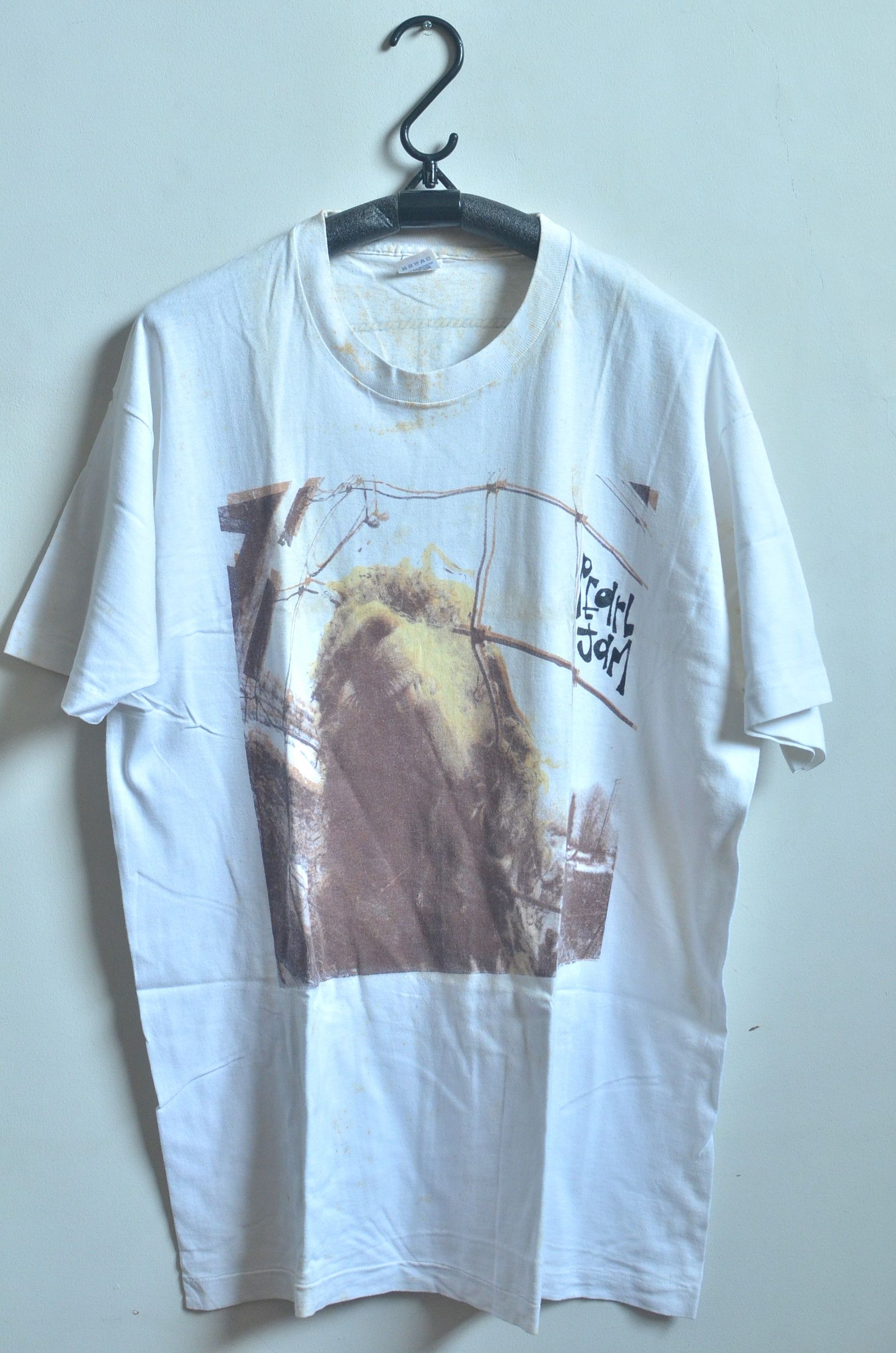 Band Tees VINTAGE PEARL JAM VS ALBUM TOUR SHIRT Size US XL / EU 56 / 4 - 1 Thumbnail
