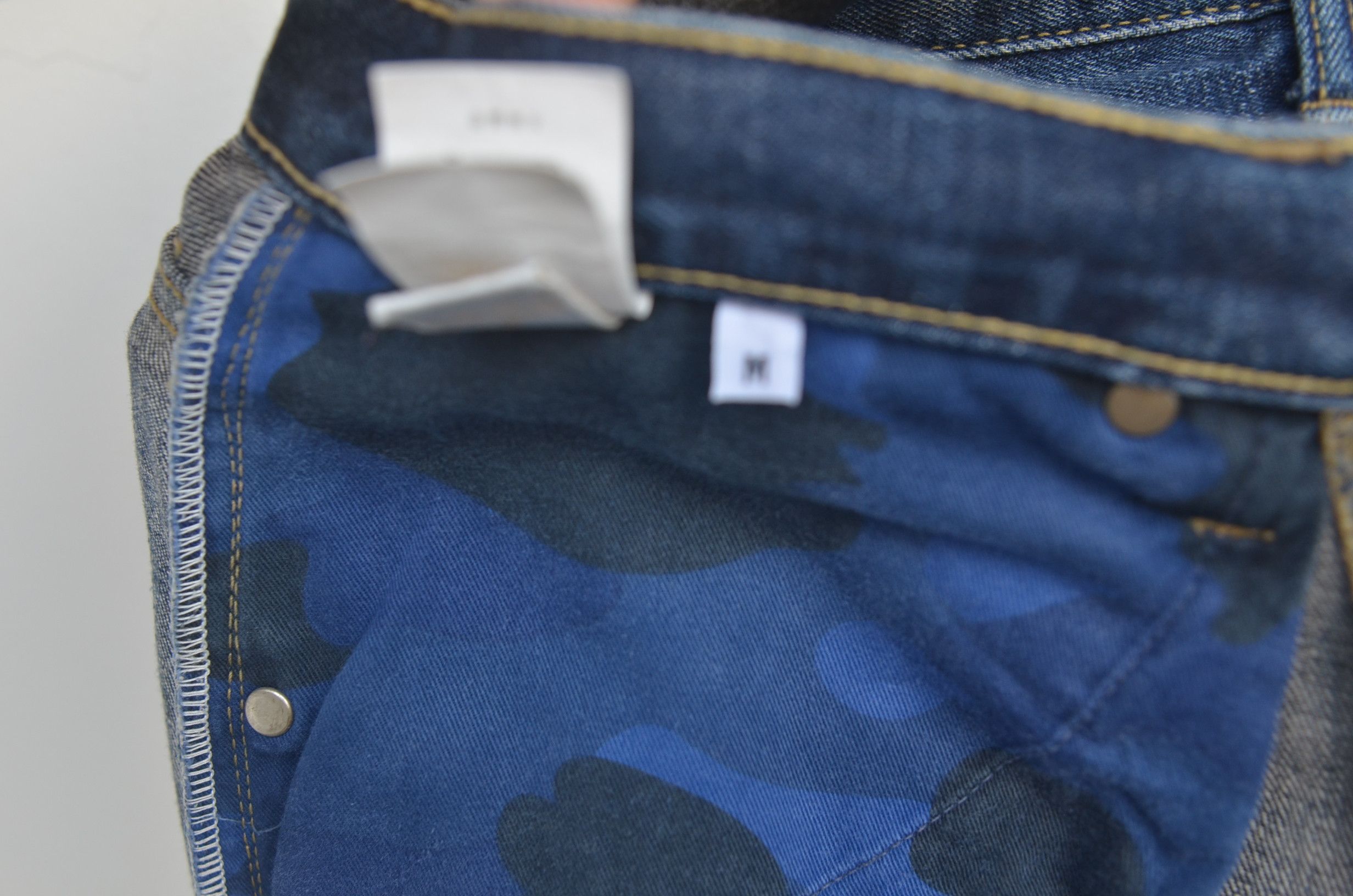 Bape OG BAPE SELVEDGE DENIM SIZE M MADE IN JAPAN Size US 32 / EU 48 - 16 Thumbnail