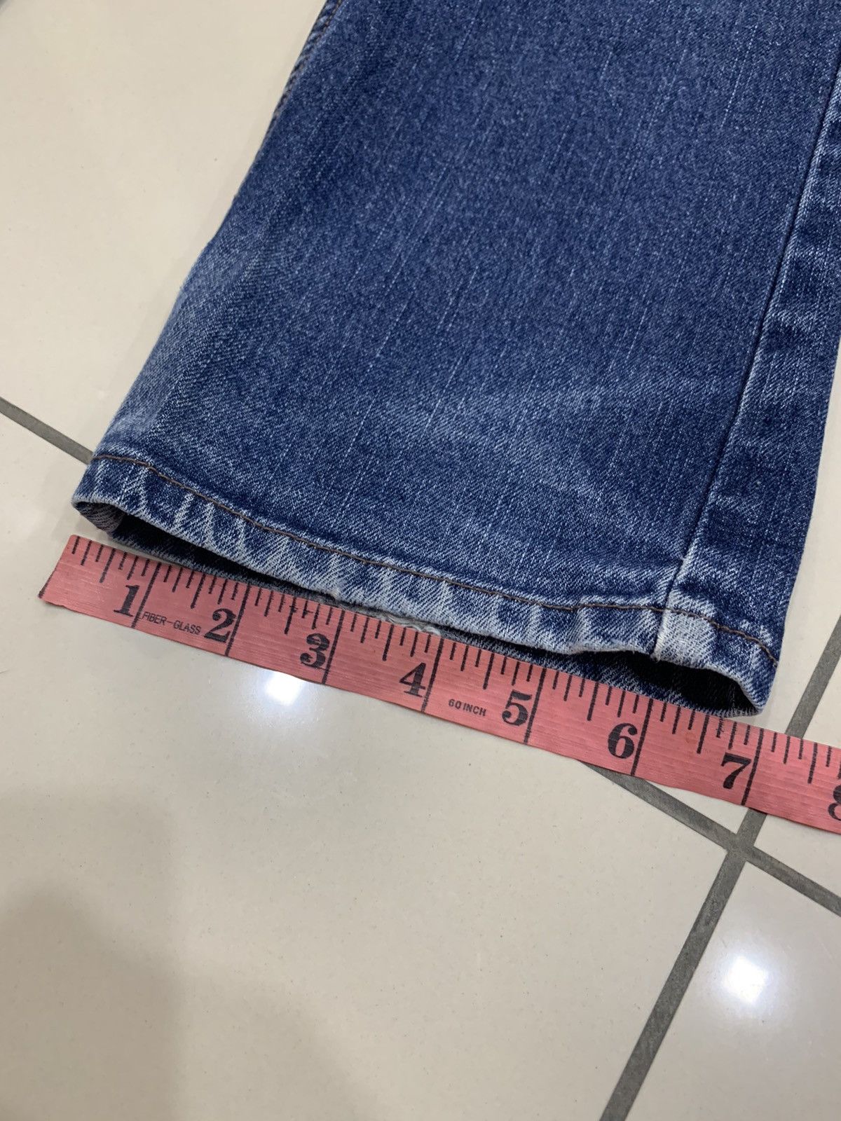 Katharine Hamnett London HAMNETT DEEP BLUE DENIM PANTS JEANS Size US 32 / EU 48 - 6 Thumbnail