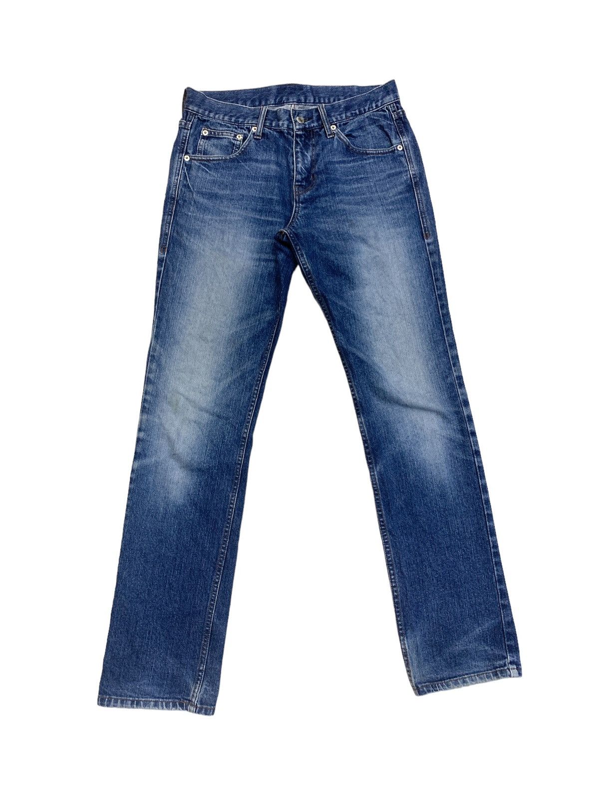 Katharine Hamnett London HAMNETT DEEP BLUE DENIM PANTS JEANS Size US 32 / EU 48 - 1 Thumbnail