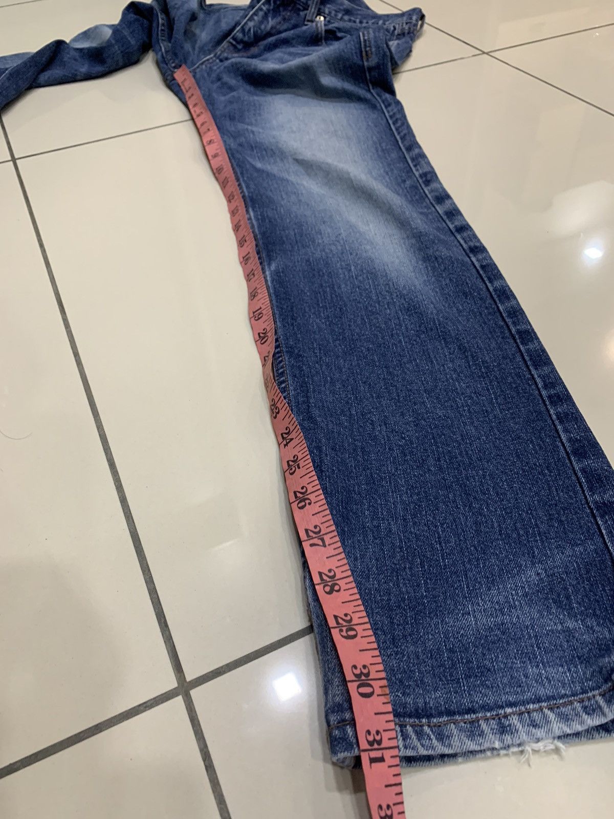 Katharine Hamnett London HAMNETT DEEP BLUE DENIM PANTS JEANS Size US 32 / EU 48 - 7 Thumbnail
