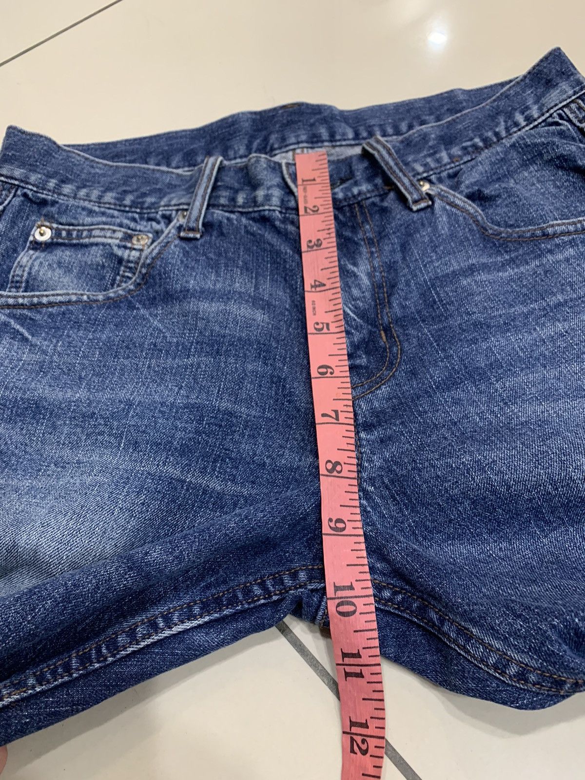 Katharine Hamnett London HAMNETT DEEP BLUE DENIM PANTS JEANS Size US 32 / EU 48 - 8 Thumbnail