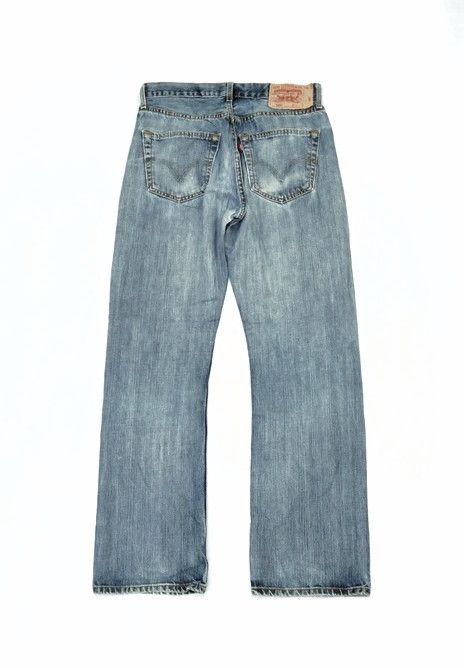 Celana Jeans 501 Original Jean Levis Bicolore Vintage Levis 501