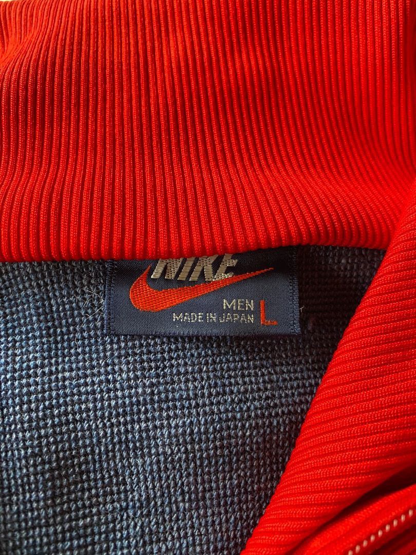 Nike × Vintage VINTAGE NIKE TRACKSUIT TOP MADE IN JAPAN Size US L / EU 52-54 / 3 - 6 Thumbnail