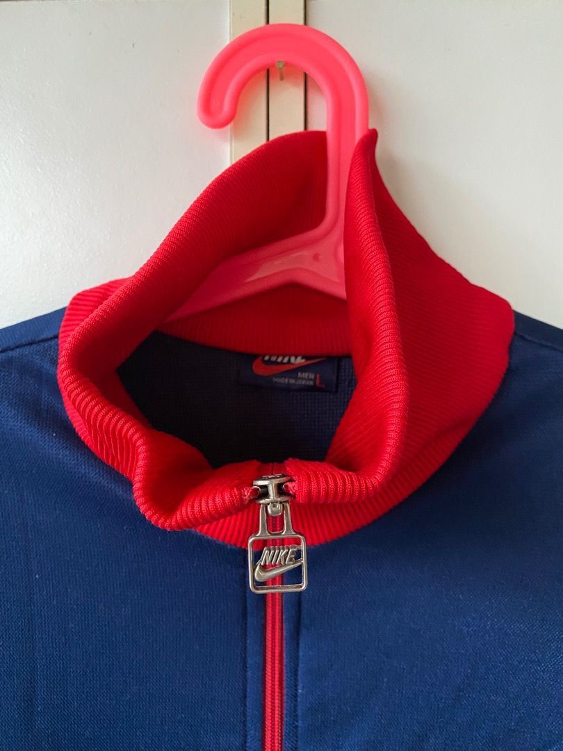 Nike × Vintage VINTAGE NIKE TRACKSUIT TOP MADE IN JAPAN Size US L / EU 52-54 / 3 - 3 Thumbnail