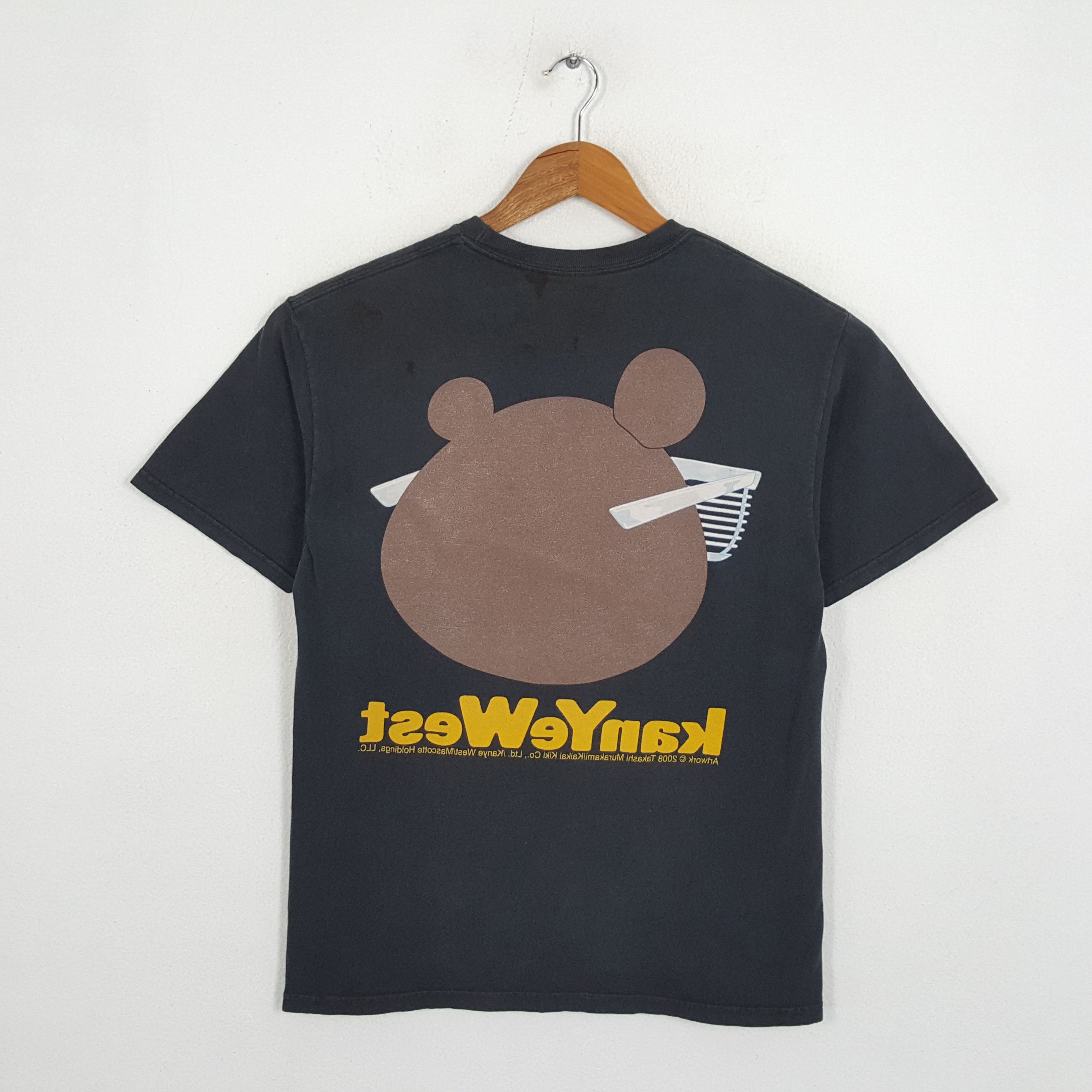 Japanese Brand × Takashi Murakami × Vintage Vintage kanYeWest X Takashi Murakami Tour T-Shirts Size US M / EU 48-50 / 2 - 3 Thumbnail