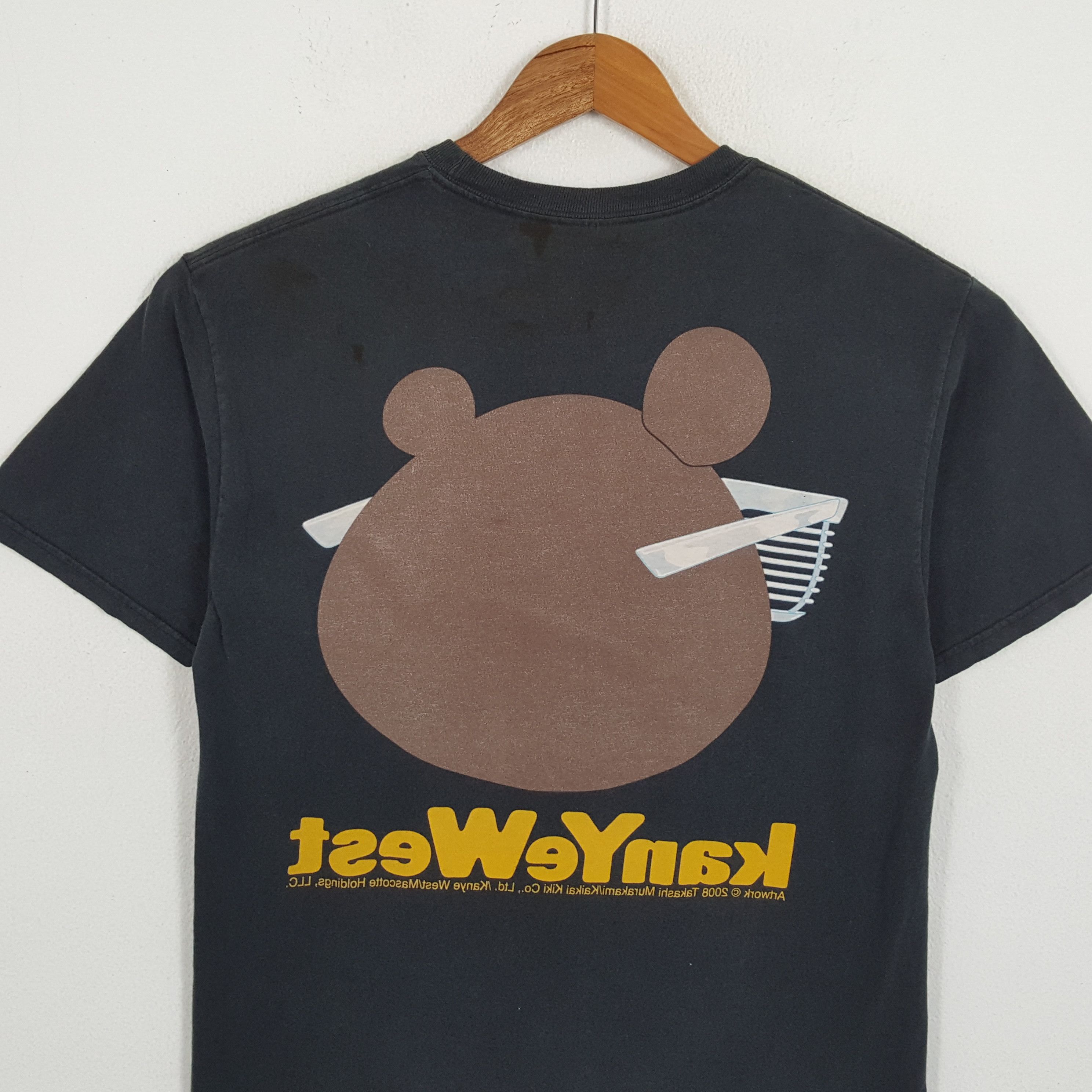 Japanese Brand × Takashi Murakami × Vintage Vintage kanYeWest X Takashi Murakami Tour T-Shirts Size US M / EU 48-50 / 2 - 4 Thumbnail