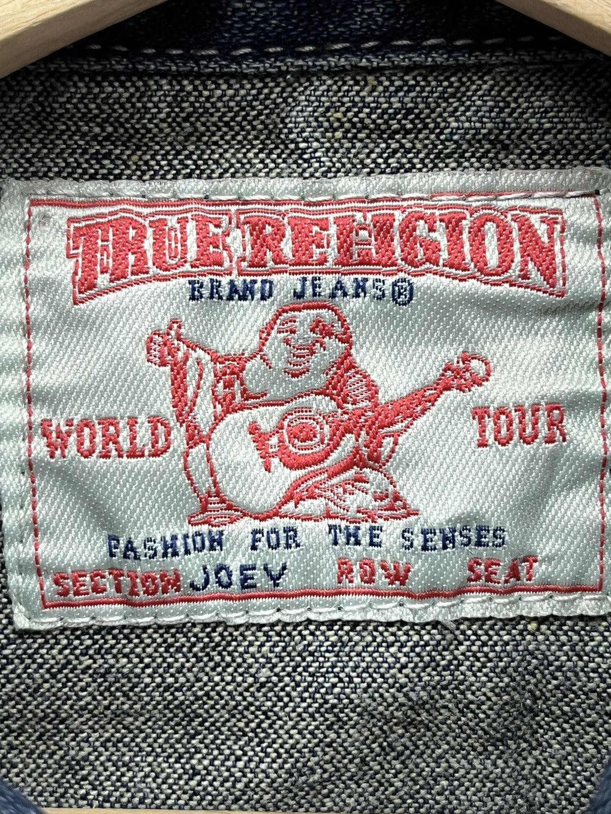 True Religion 🔥TRUE RELIGION JOEY Cropped Denim Jacket Size XS / US 0-2 / IT 36-38 - 12 Thumbnail
