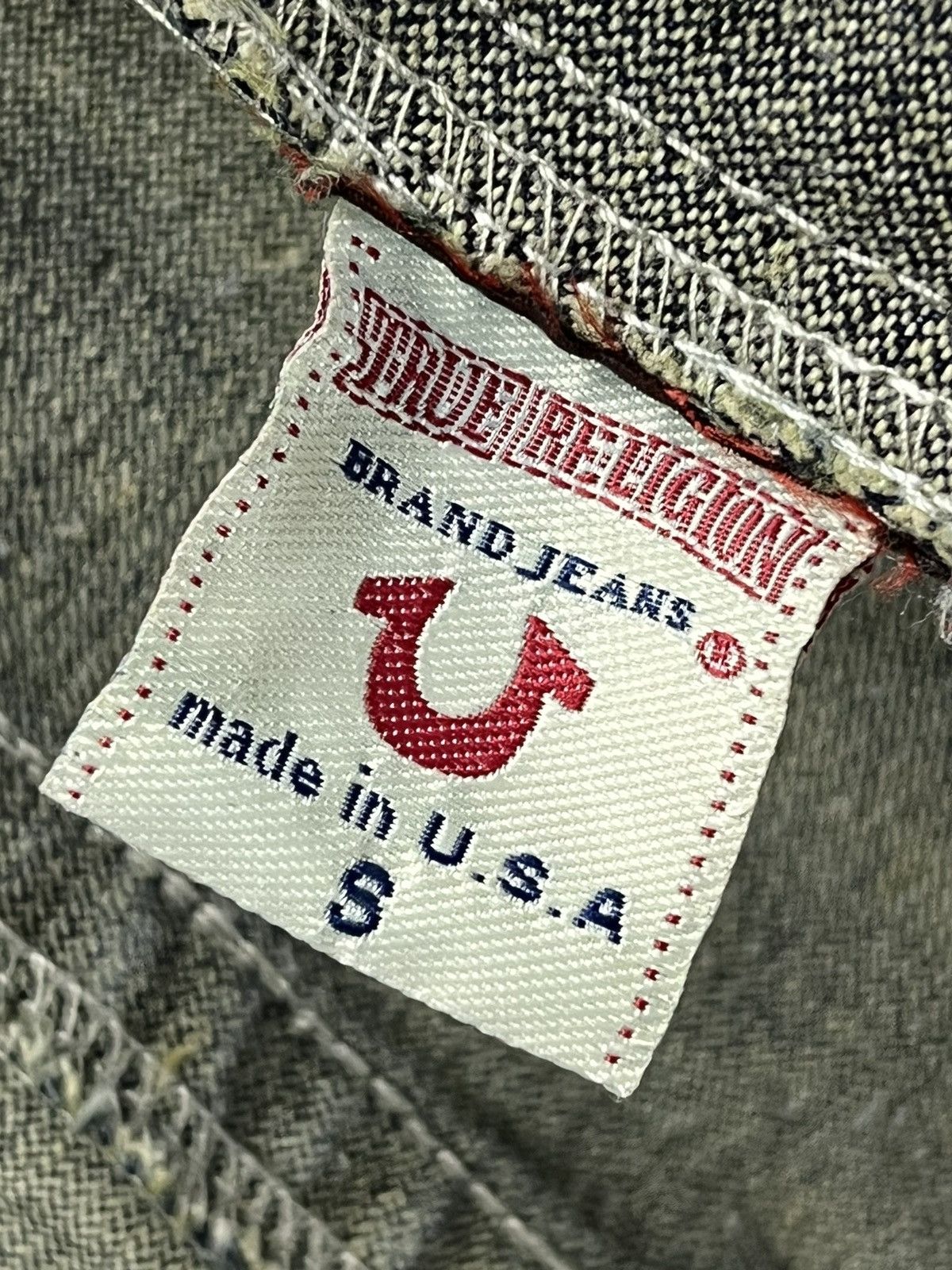 True Religion 🔥TRUE RELIGION JOEY Cropped Denim Jacket Size XS / US 0-2 / IT 36-38 - 13 Thumbnail