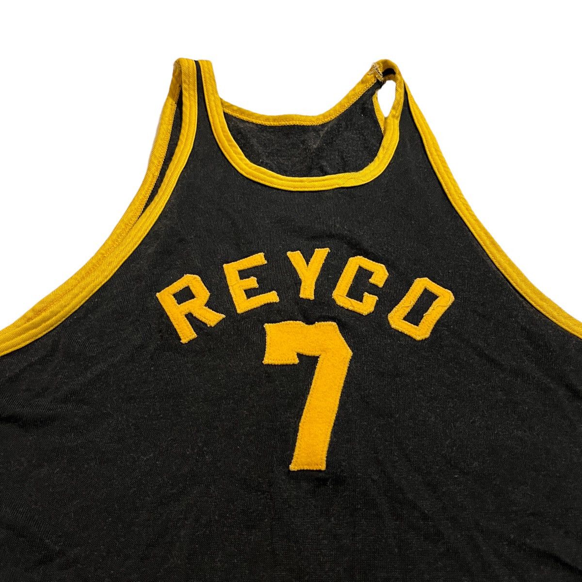 Vintage 50s Felco Basketball Jersey Size US M / EU 48-50 / 2 - 2 Thumbnail