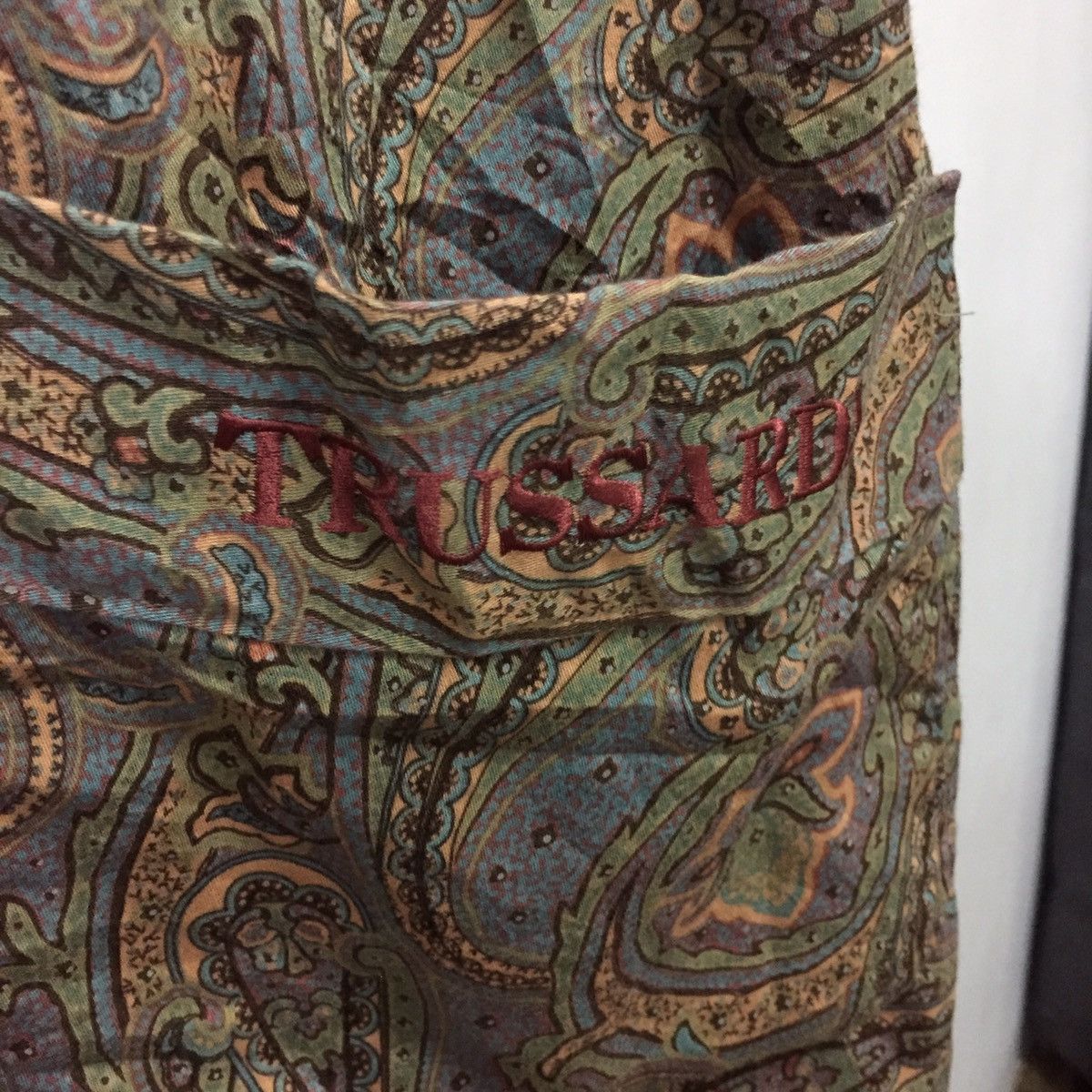 Trussardi Trussardi Designers Paisley Pattern Kimono Jacket Cloak Size US XL / EU 56 / 4 - 9 Thumbnail
