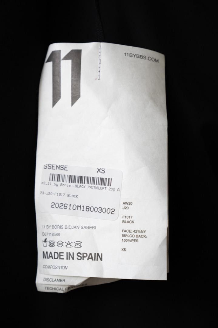 11 By Boris Bidjan Saberi [NEW] 11 BY BORIS BIDJAN SABERI J20-F-1317 Size US XS / EU 42 / 0 - 12 Thumbnail