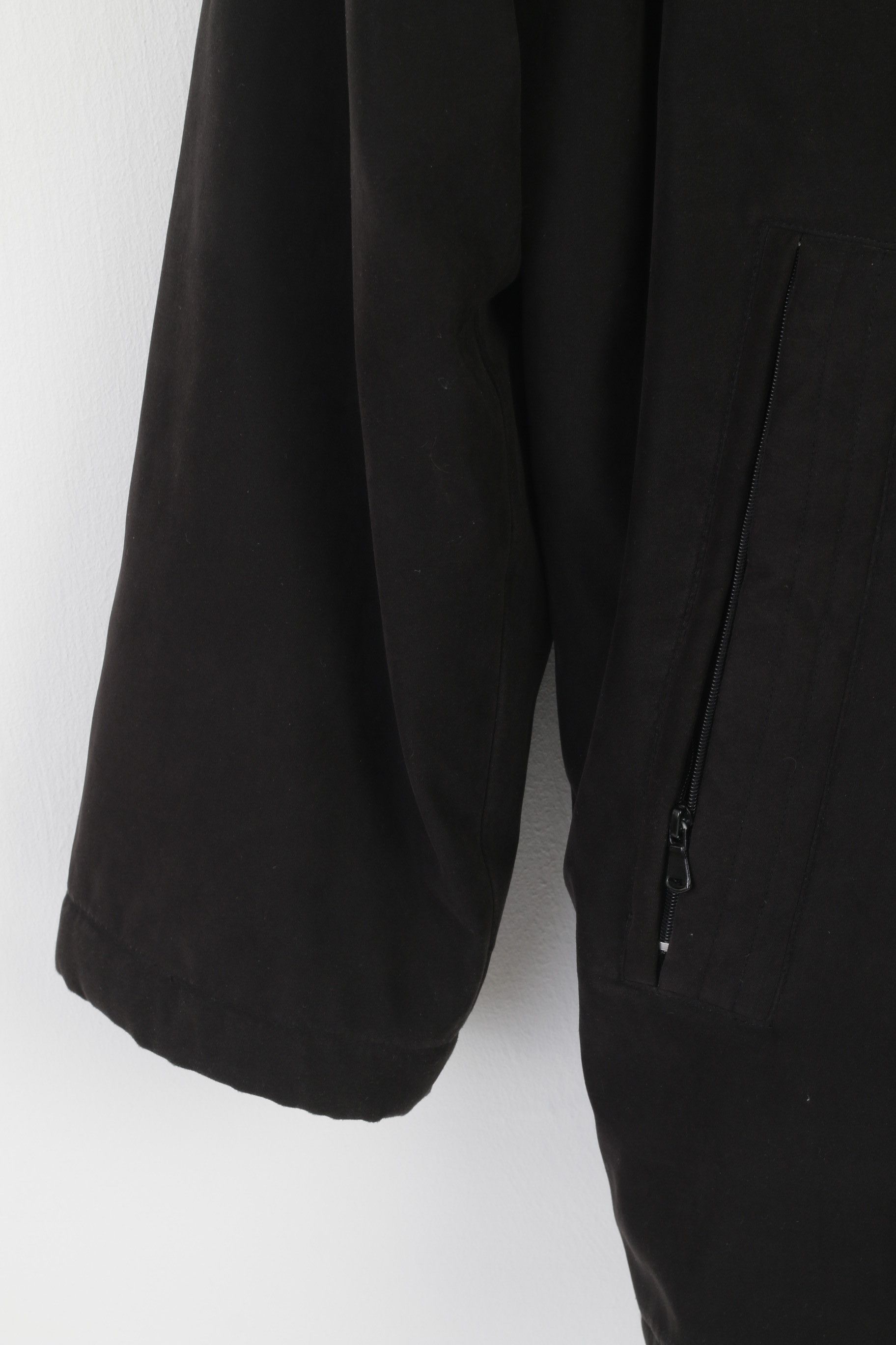 Vintage Paolo Negrato Men 42 52 L Jacket Black Padded 5917 Size US L / EU 52-54 / 3 - 3 Thumbnail