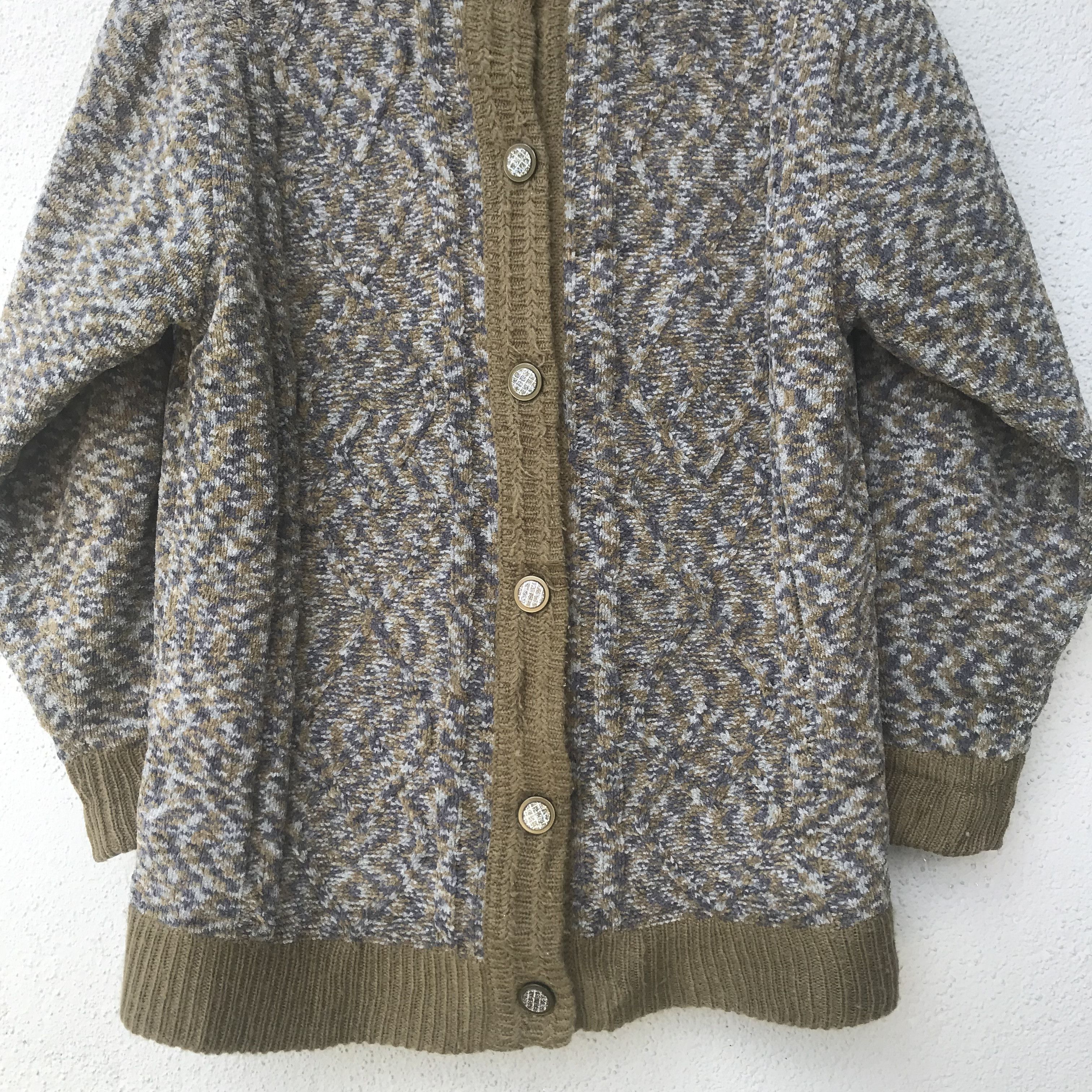 Aran Isles Knitwear Vintage Japanese Brand Button Ups Knit Jacket Sweater Size US M / EU 48-50 / 2 - 3 Thumbnail