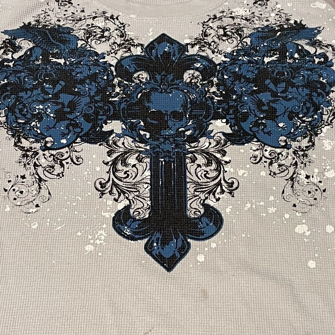 Tapout Rare MMA Elite Wing Cross Thermal Longsleeve Y2K Affliction Size US XL / EU 56 / 4 - 2 Thumbnail