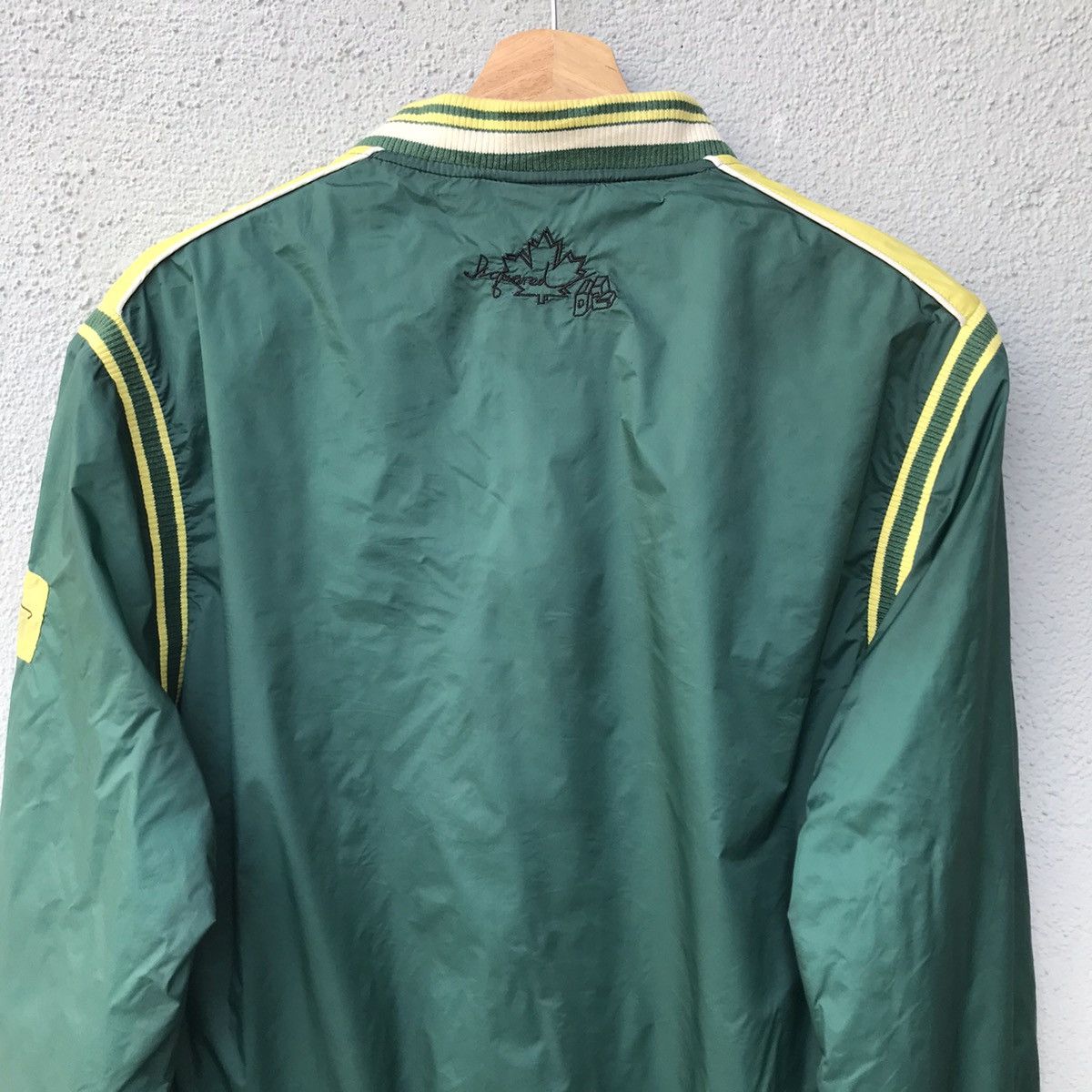 Dsquared2 Vintage Green Dsquared2 Embroidery Logo Jacket/windbreaker Size US M / EU 48-50 / 2 - 16 Thumbnail