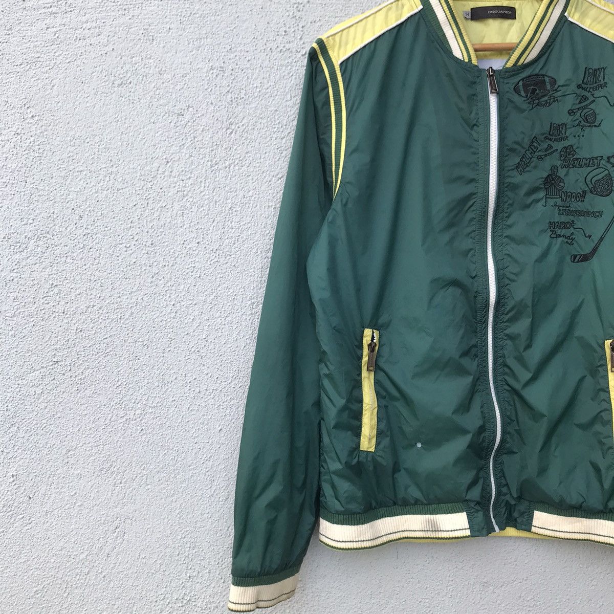 Dsquared2 Vintage Green Dsquared2 Embroidery Logo Jacket/windbreaker Size US M / EU 48-50 / 2 - 4 Thumbnail