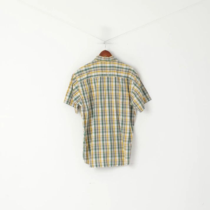 Vintage × camel active Camel Active Men L Casual Shirt Yellow Check 1713 Size US L / EU 52-54 / 3 - 5 Thumbnail