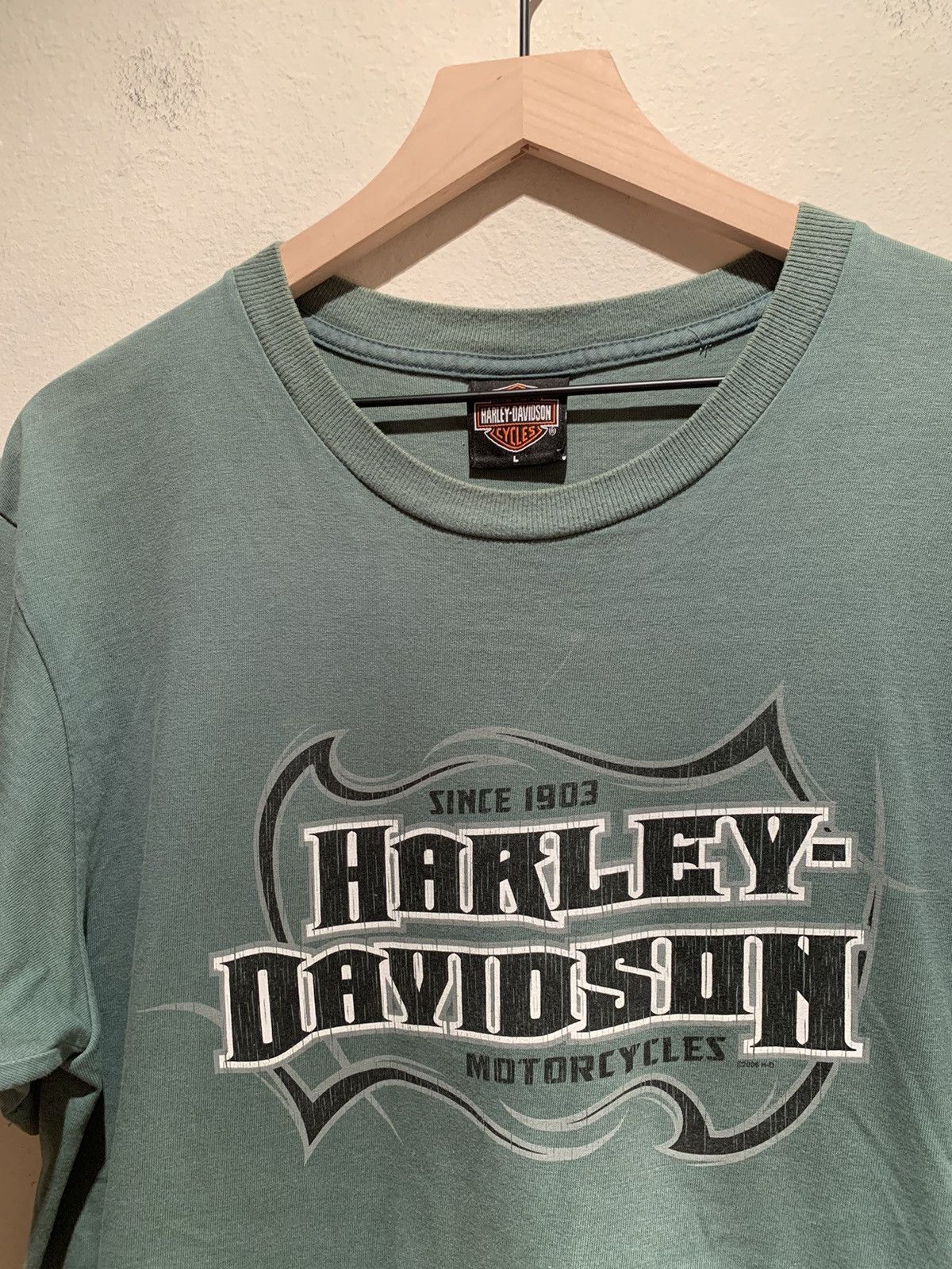Harley Davidson *RARE* Harley Davidson Augusta Georgia USA-Made Shirt - L Size US L / EU 52-54 / 3 - 3 Thumbnail