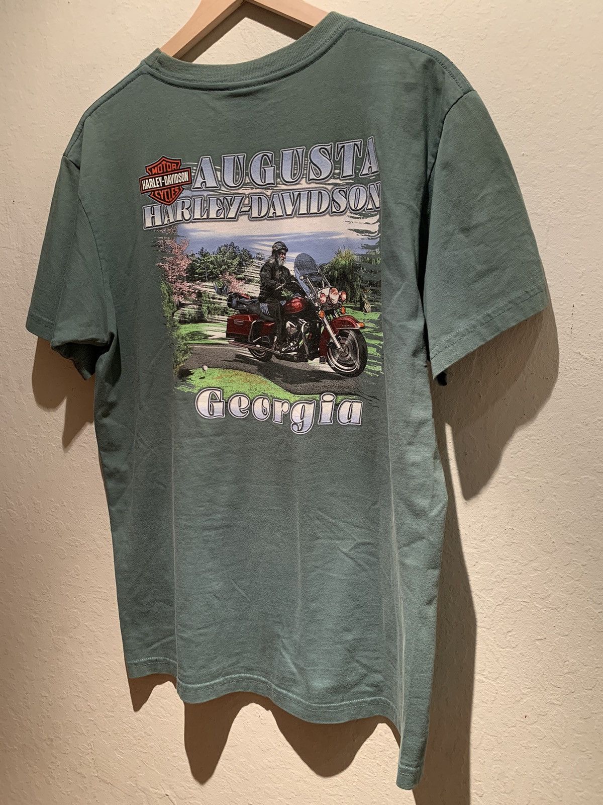 Harley Davidson *RARE* Harley Davidson Augusta Georgia USA-Made Shirt - L Size US L / EU 52-54 / 3 - 1 Thumbnail