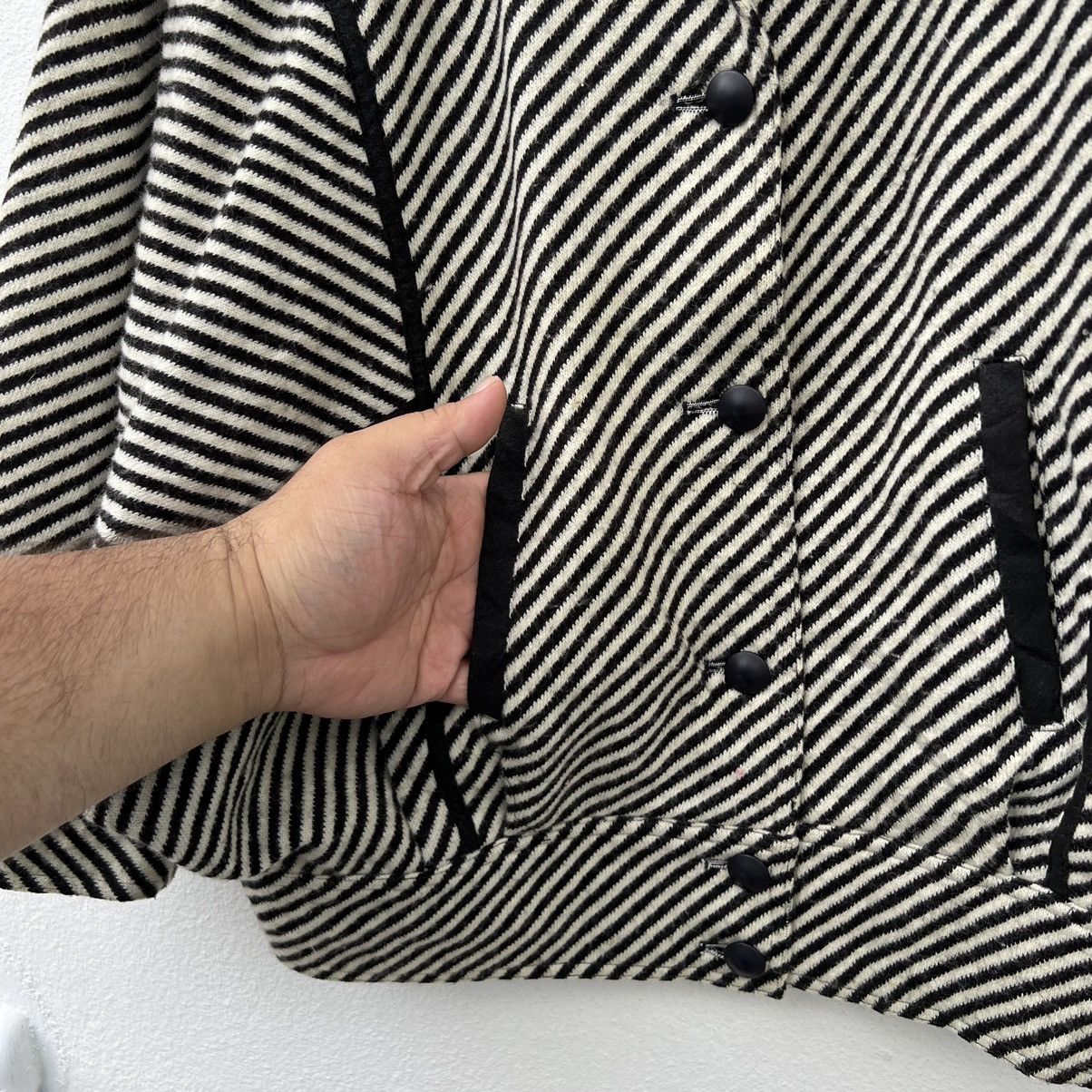 Japanese Brand VINTAGE BOMBER JACKET JAPANESE BRAND HERRINGBONE STRIPED Size US M / EU 48-50 / 2 - 5 Thumbnail