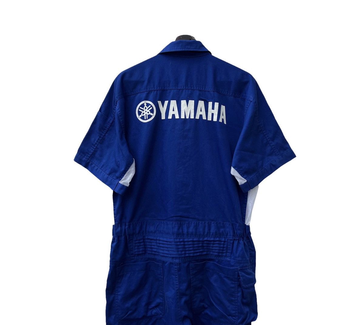 Japanese Brand VINTAGE YAMAHA COVERALL RACING WORKERS WEAR BIG LOGO Size US 44 / EU 60 - 1 Thumbnail
