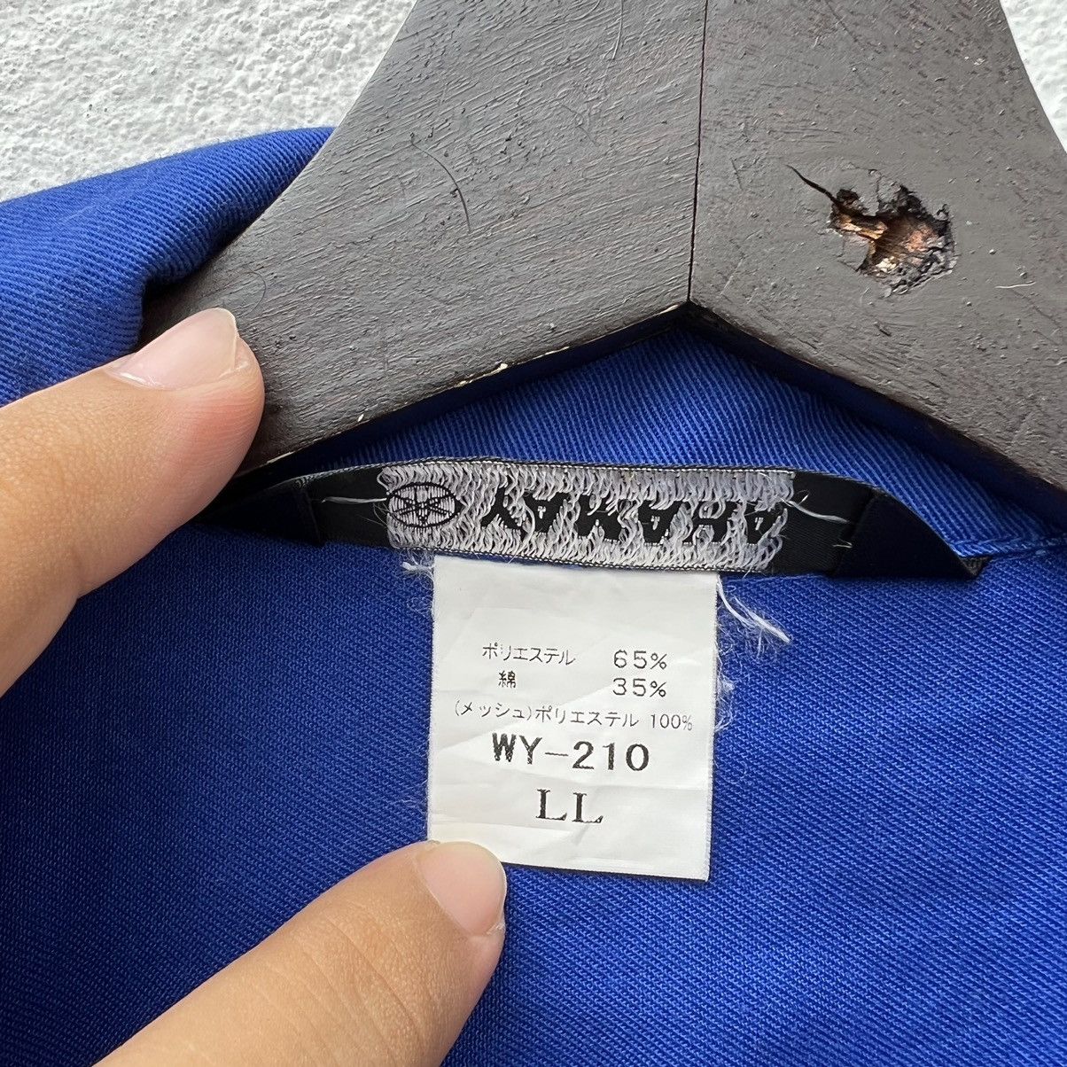 Japanese Brand VINTAGE YAMAHA COVERALL RACING WORKERS WEAR BIG LOGO Size US 44 / EU 60 - 13 Thumbnail