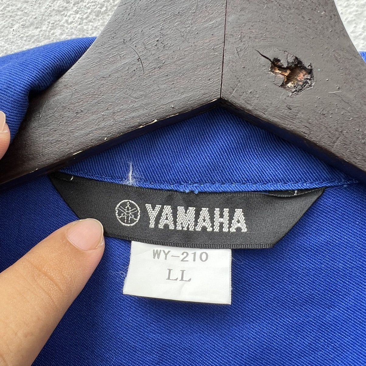 Japanese Brand VINTAGE YAMAHA COVERALL RACING WORKERS WEAR BIG LOGO Size US 44 / EU 60 - 12 Thumbnail