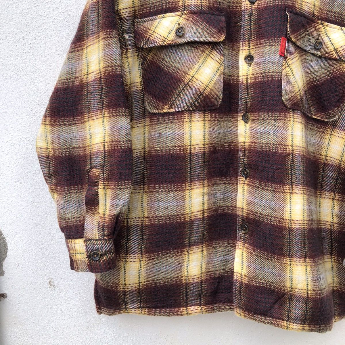 Flannel VINTAGE SHERPA FLANNEL JACKET WORLD FAMOUS DOWNINGS Size US M / EU 48-50 / 2 - 4 Thumbnail
