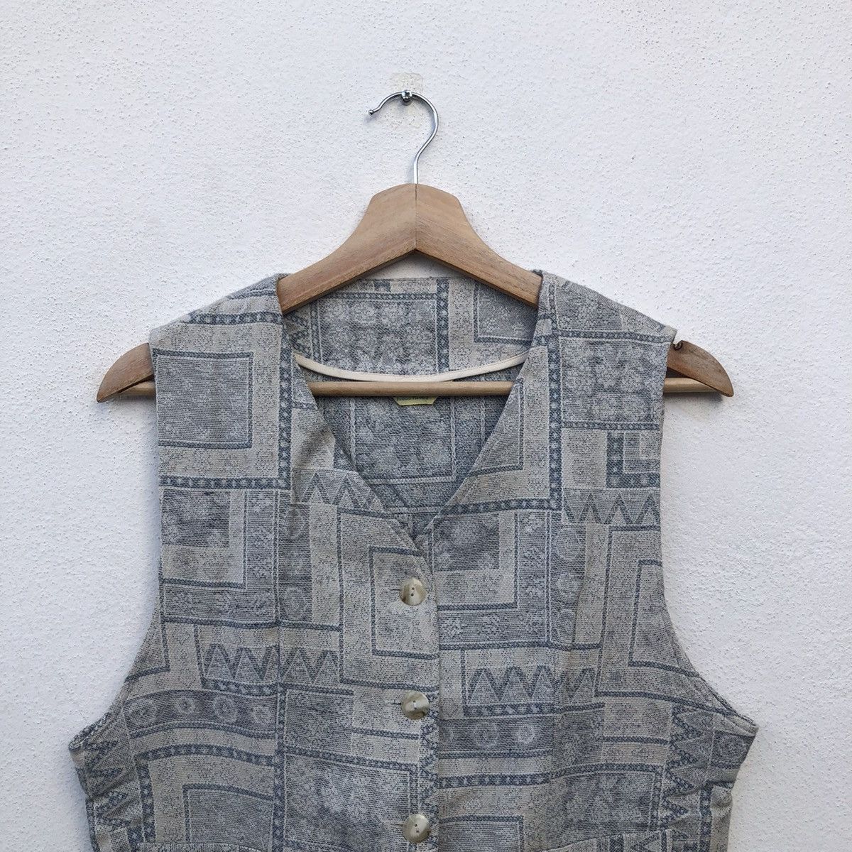 Japanese Brand PART II FASHION PLANNING VEST NAVAJO VINTAGE DESIGN Size US M / EU 48-50 / 2 - 4 Thumbnail