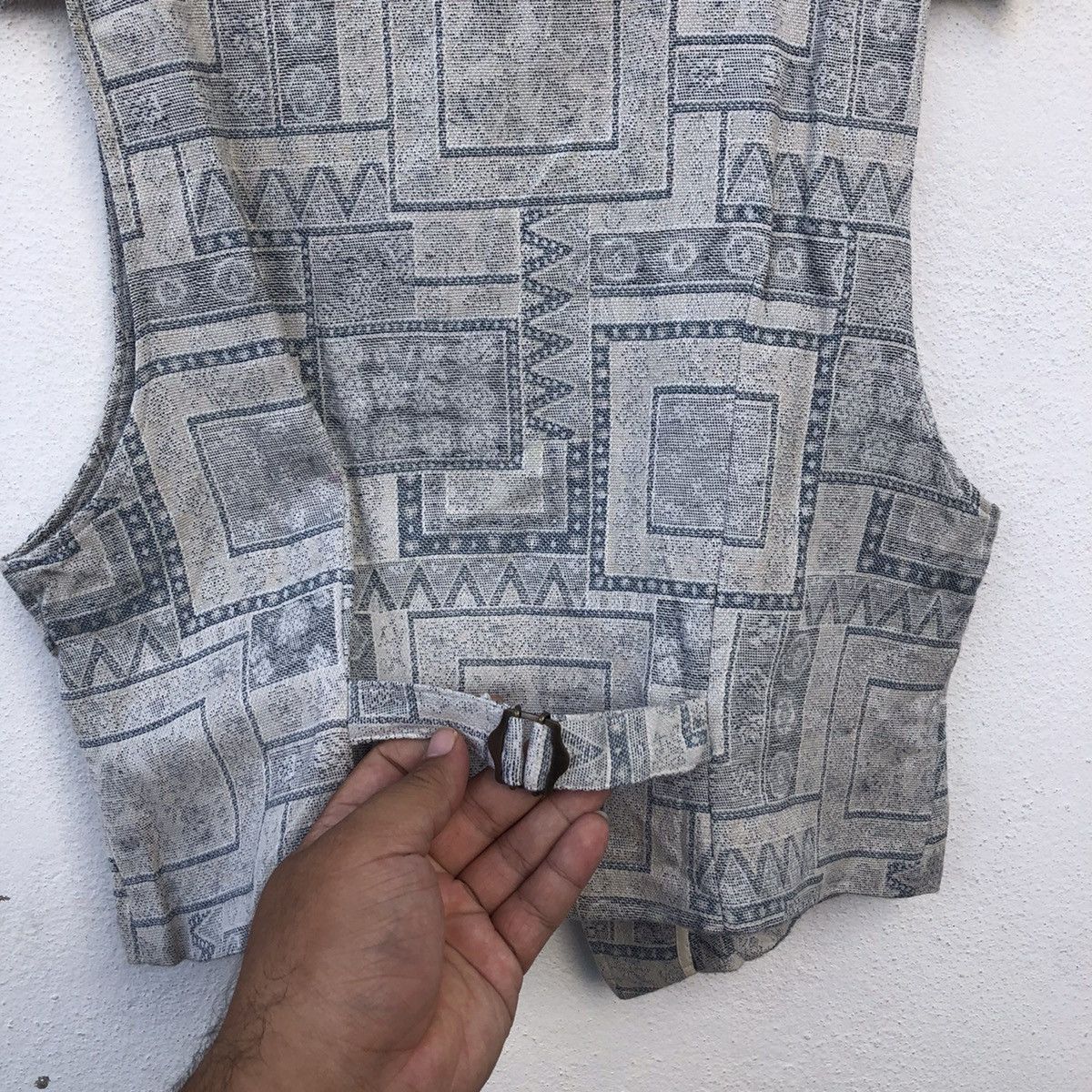 Japanese Brand PART II FASHION PLANNING VEST NAVAJO VINTAGE DESIGN Size US M / EU 48-50 / 2 - 7 Thumbnail