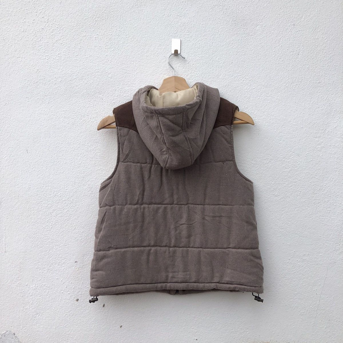Japanese Brand VEST PUFFER HOODIE BLANCHECHON RARE DESIGN Size US M / EU 48-50 / 2 - 5 Thumbnail