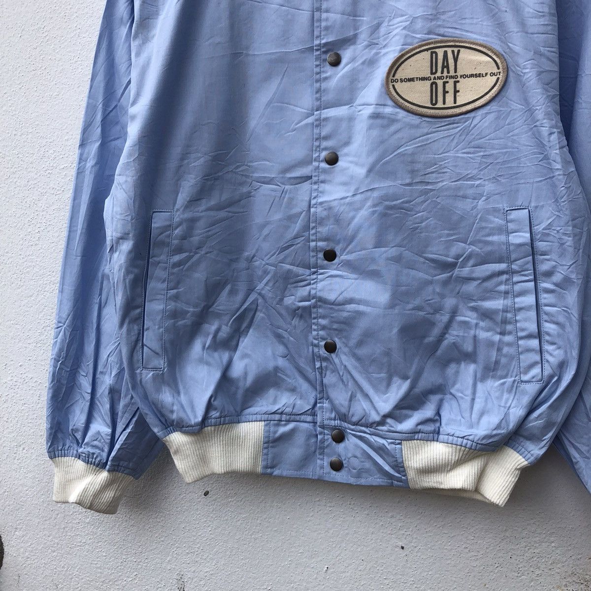 Japanese Brand VINTAGE BOMBER JACKET MIZUNO X DAY OFF BIG LOGO Size US S / EU 44-46 / 1 - 4 Thumbnail